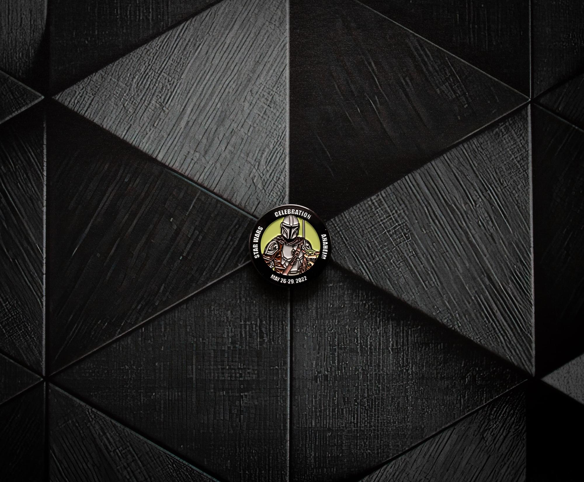 Star Wars: The Mandalorian Din Djarin and Grogu Enamel Pin | SWC 2022 Exclusive