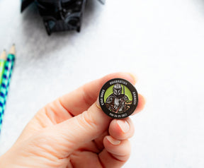 Star Wars: The Mandalorian Din Djarin and Grogu Enamel Pin | SWC 2022 Exclusive