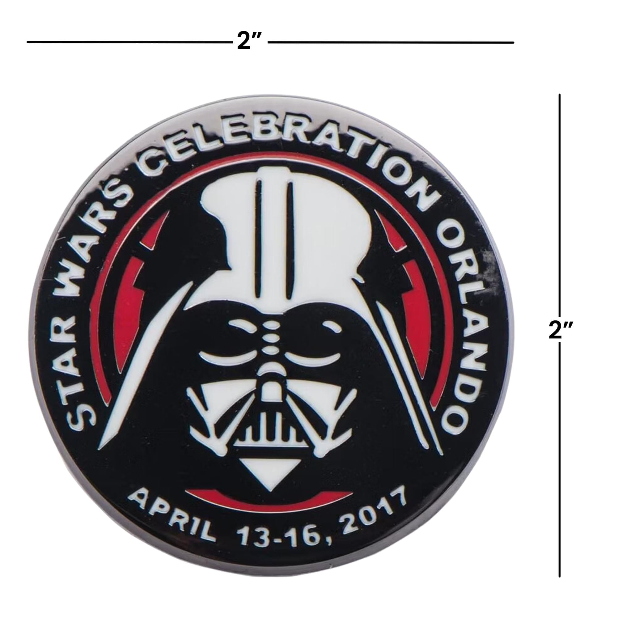 Star Wars Darth Vader Celebration 2017 Orlando Pin, Toynk Exclusive