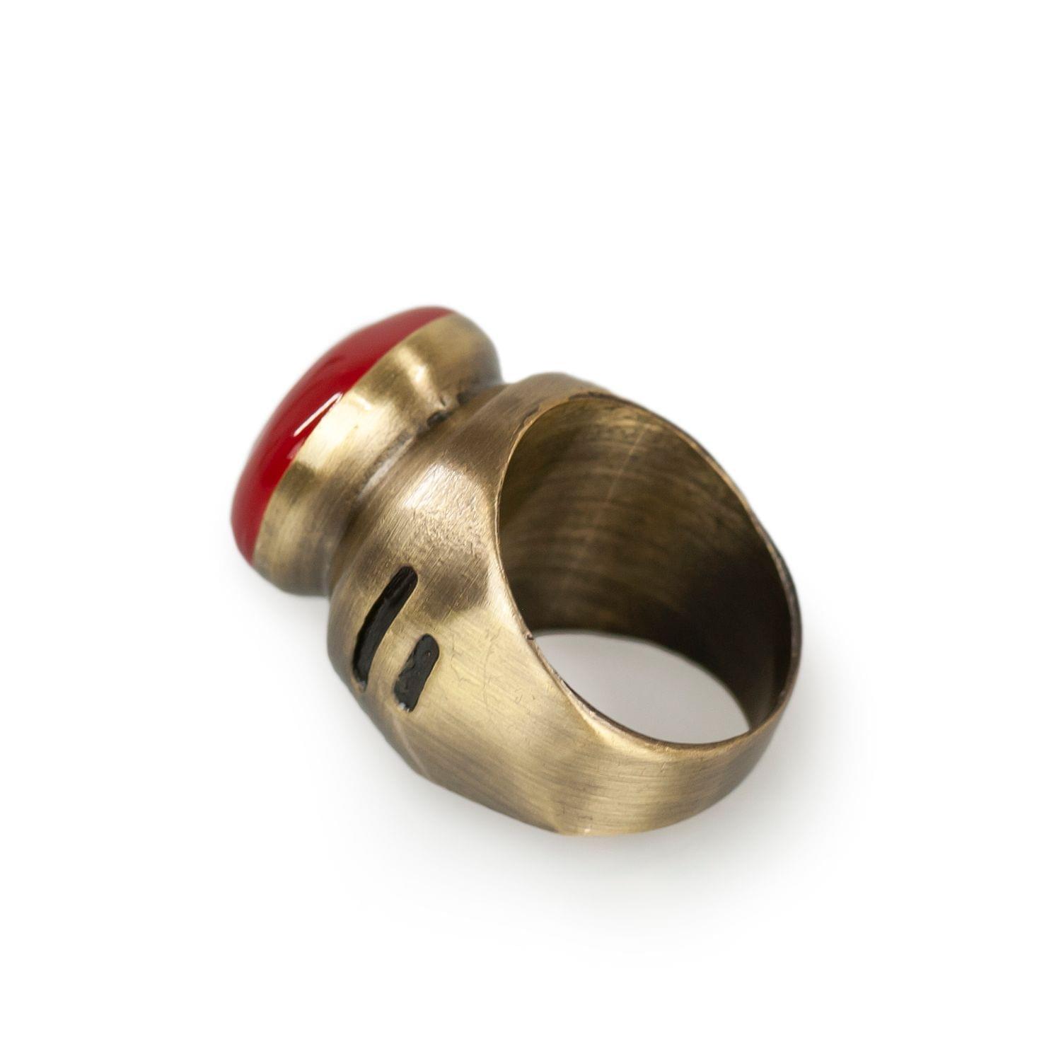 Star Wars Crimson Dawn Replica Signet Ring | Solid Metal and Enamel