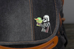 Star Wars The Mandalorian and The Child Collectible Enamel Pin | Toynk Exclusive