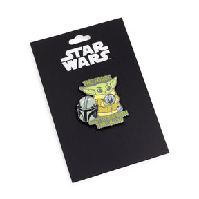Star Wars: The Mandalorian Grogu "The Force Is Strong With This Grad" Enamel Pin