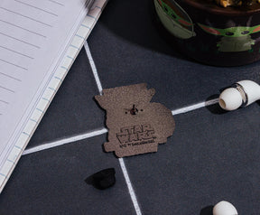 Star Wars: The Mandalorian Grogu "The Force Is Strong With This Grad" Enamel Pin