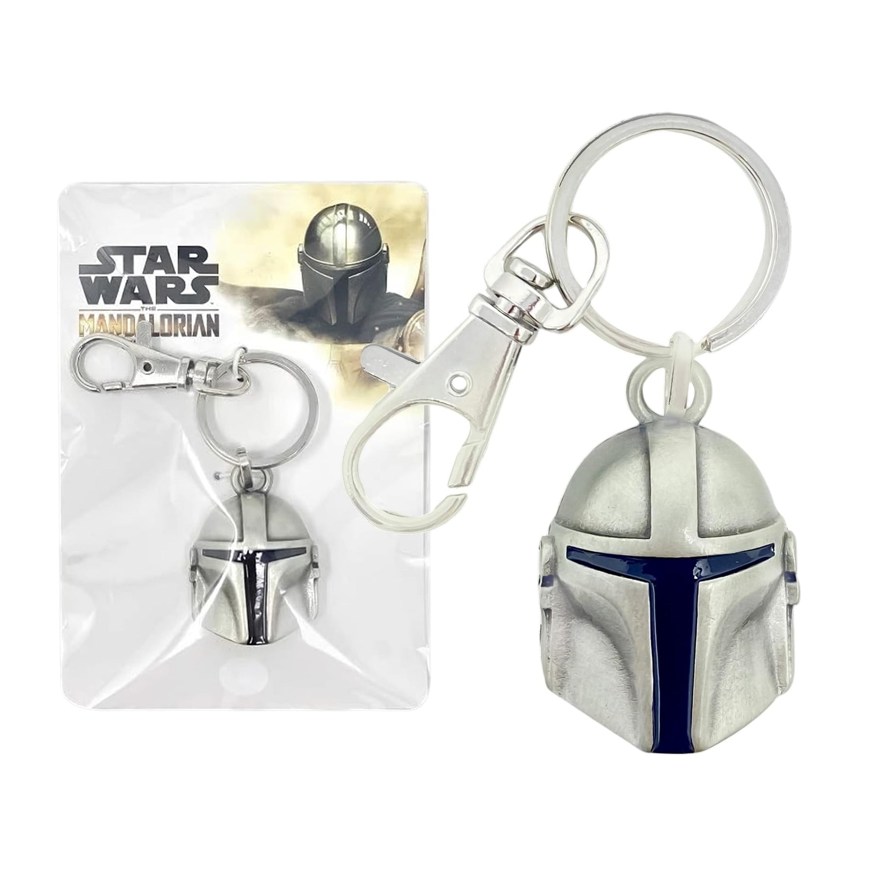 Star Wars: The Mandalorian Din Djarin Helmet Metal Keychain