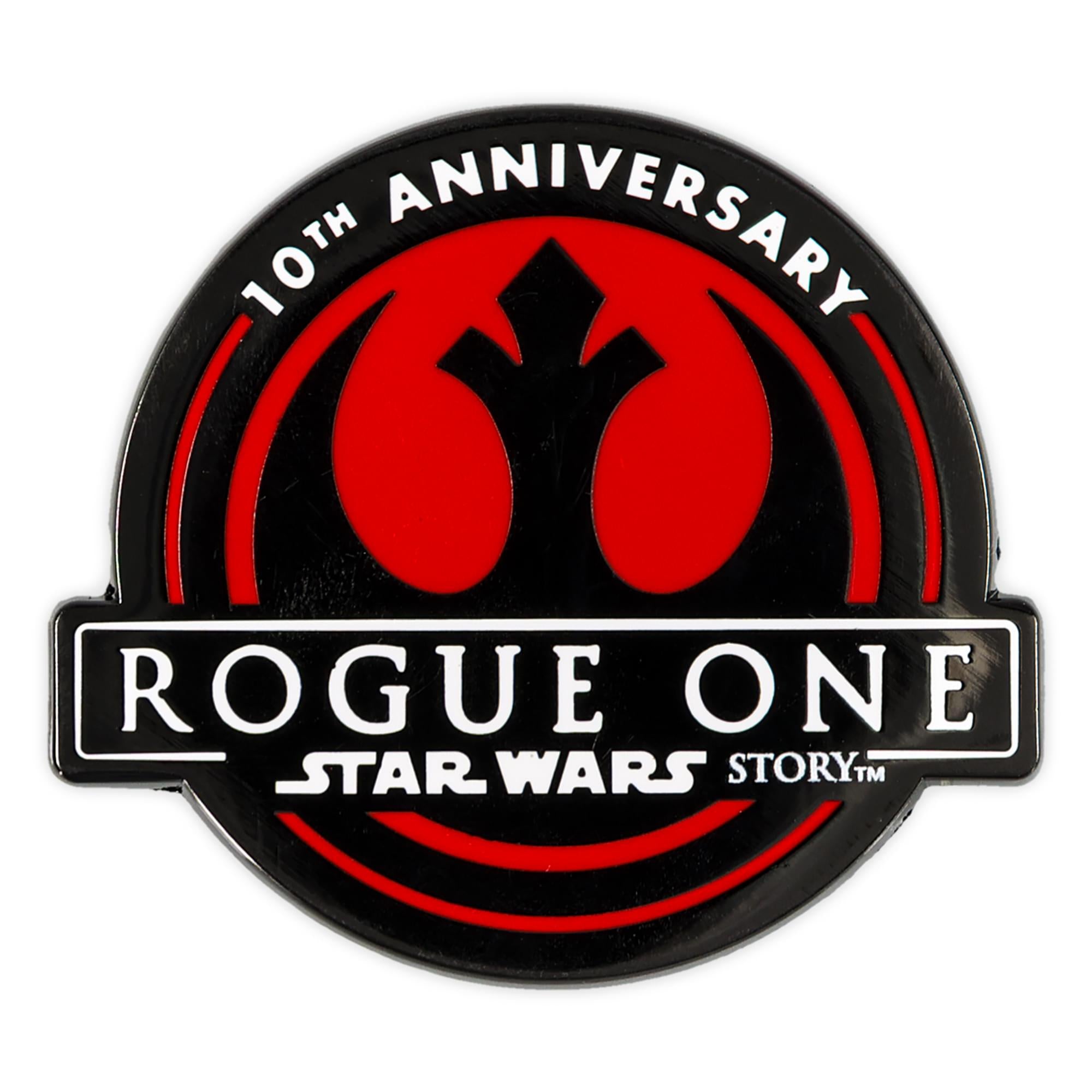 Rogue One: A Star Wars Story 10th Anniversary Enamel Pin