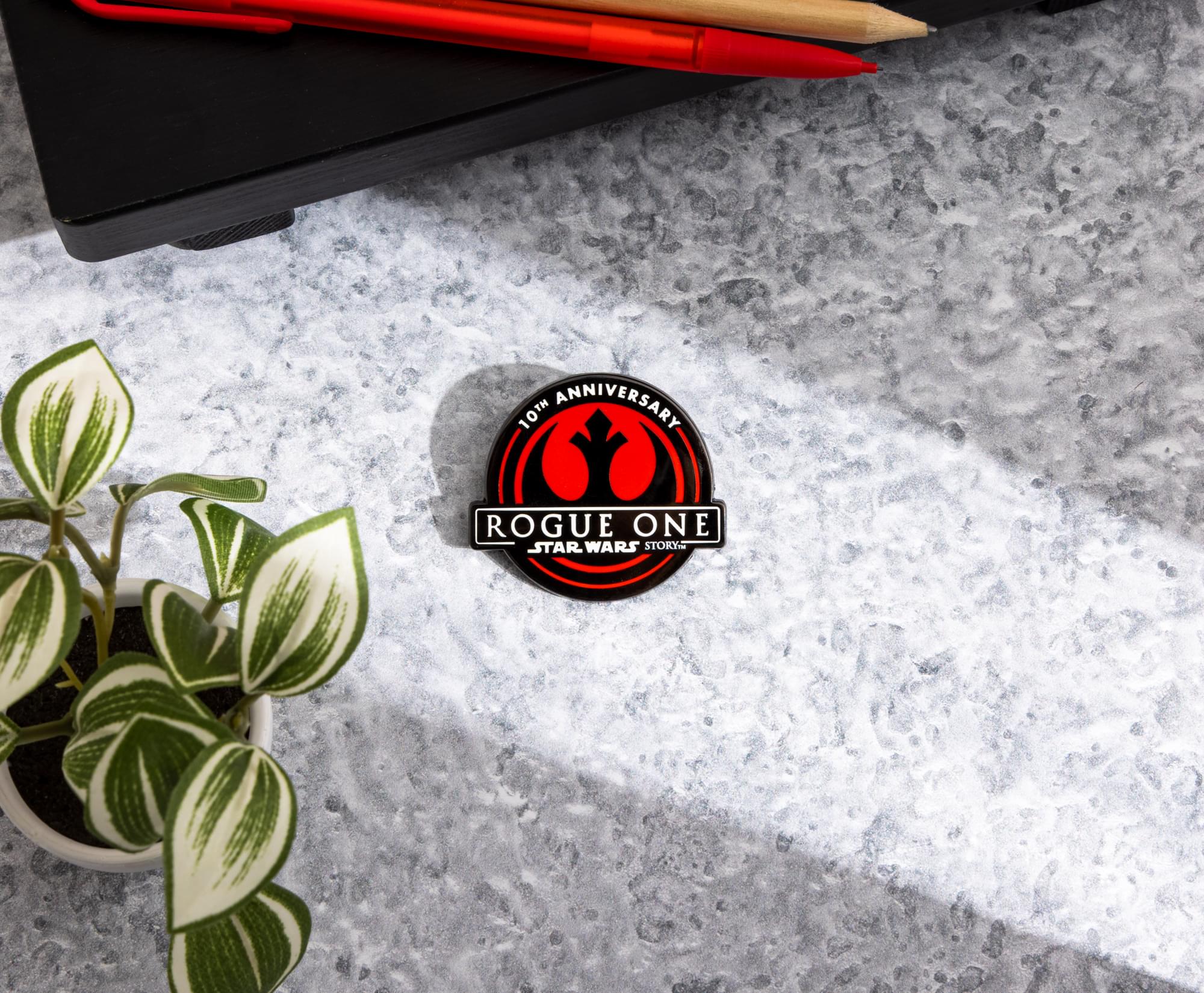 Rogue One: A Star Wars Story 10th Anniversary Enamel Pin