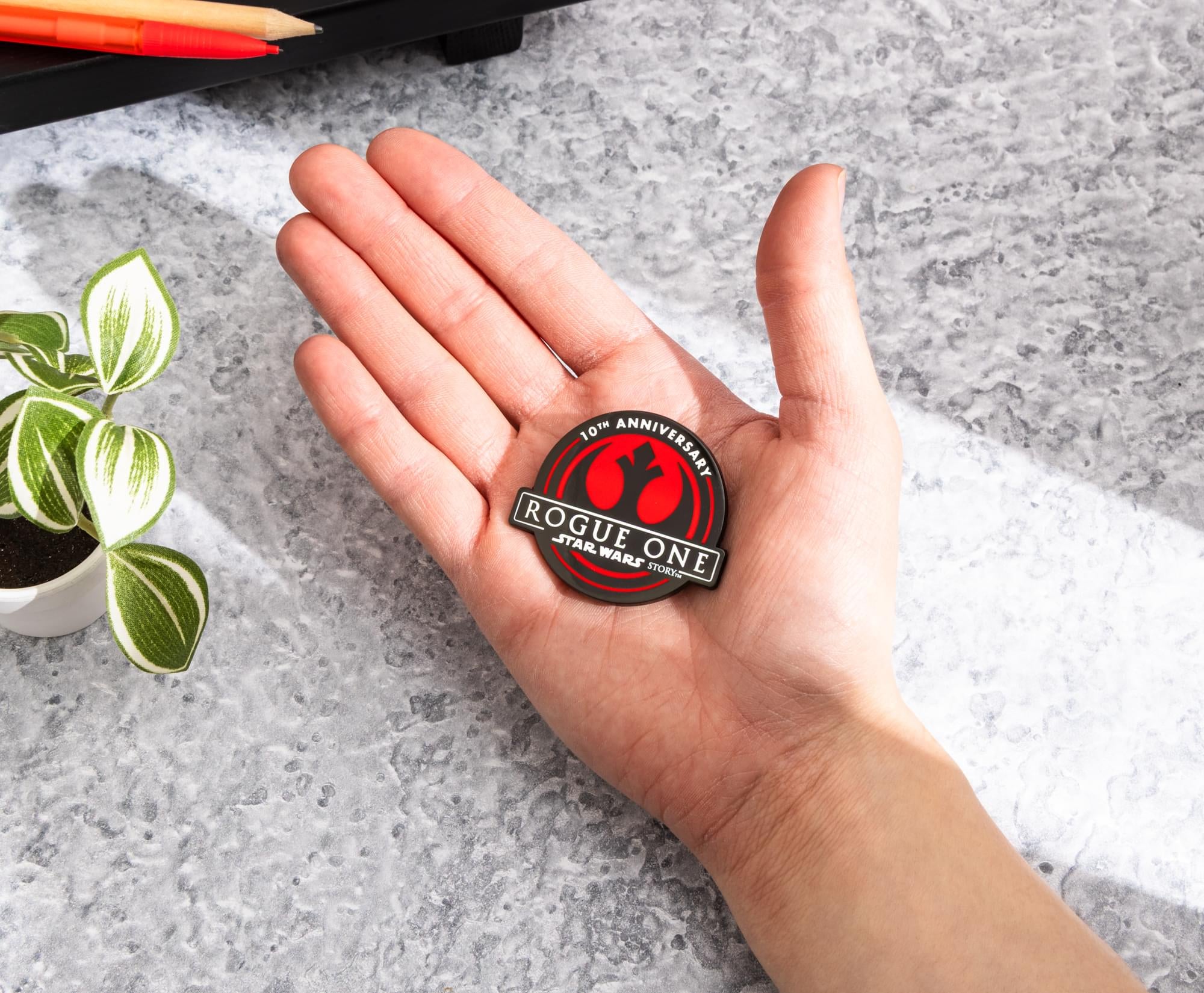 Rogue One: A Star Wars Story 10th Anniversary Enamel Pin