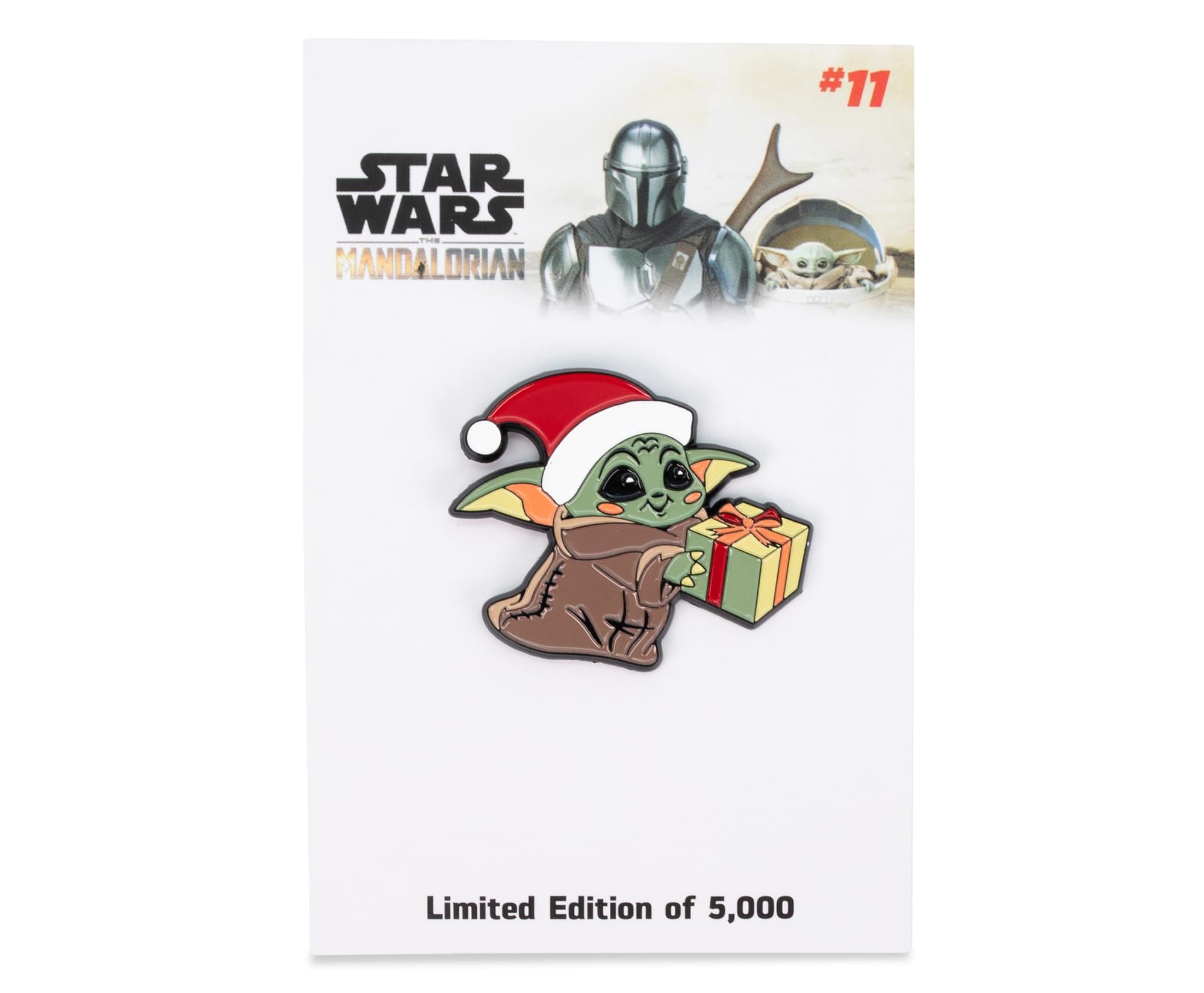 Star Wars: The Mandalorian Grogu Christmas Limited Edition Pin | Toynk Exclusive