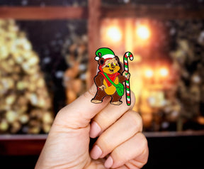 Star Wars Holiday Ewok Wicket Limited Edition Enamel Pin | Toynk Exclusive