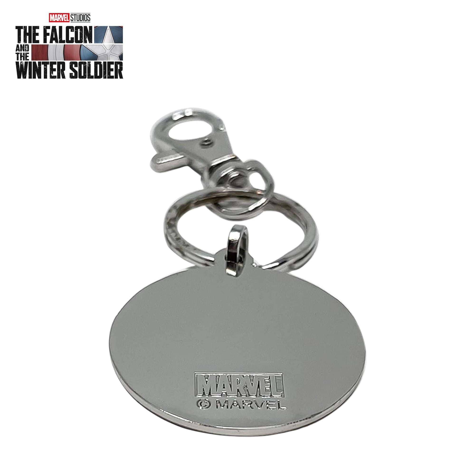 Marvel Captain America/ Falcon Shield Enamel Keychain