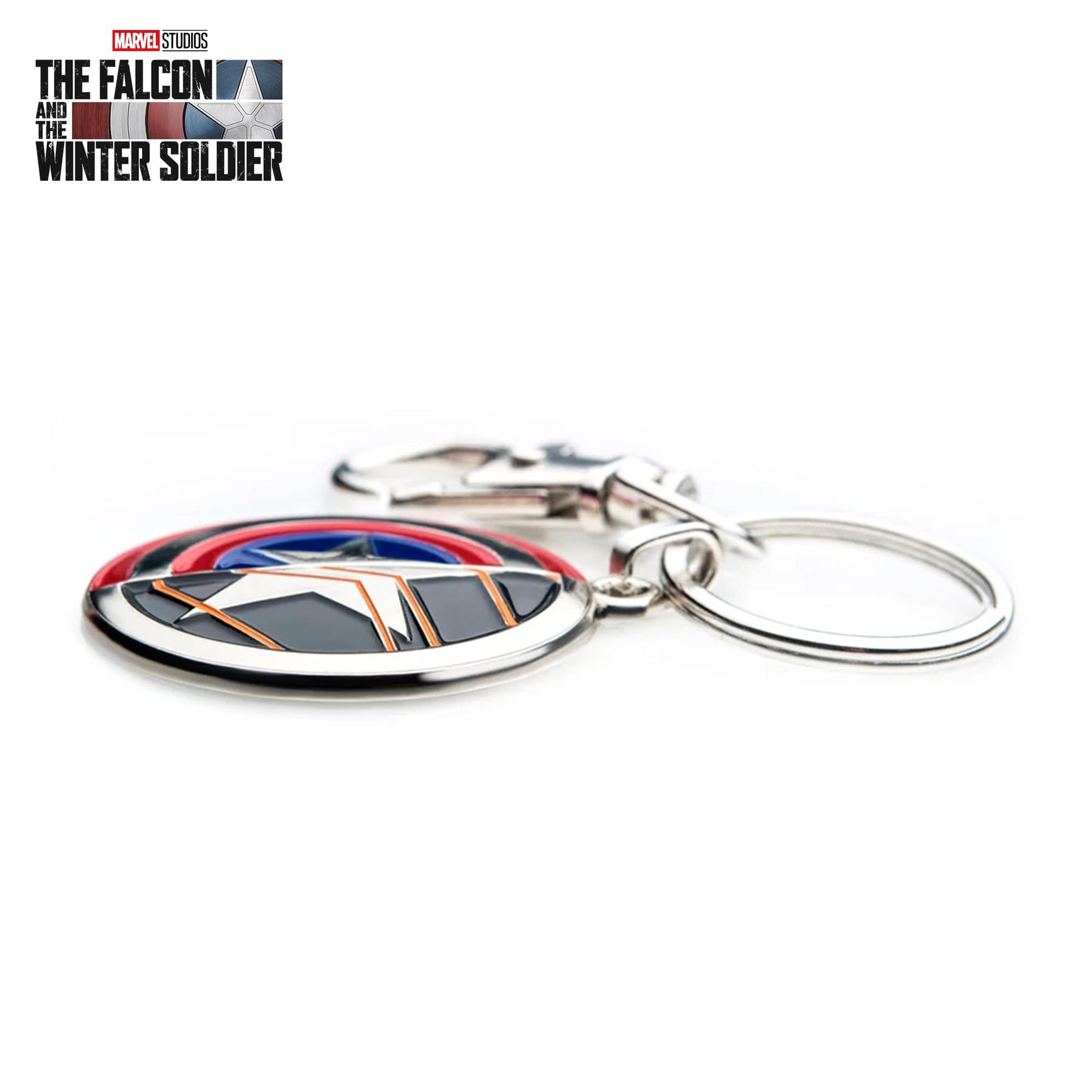Marvel Captain America/ Winter Soldier Enamel Keychain