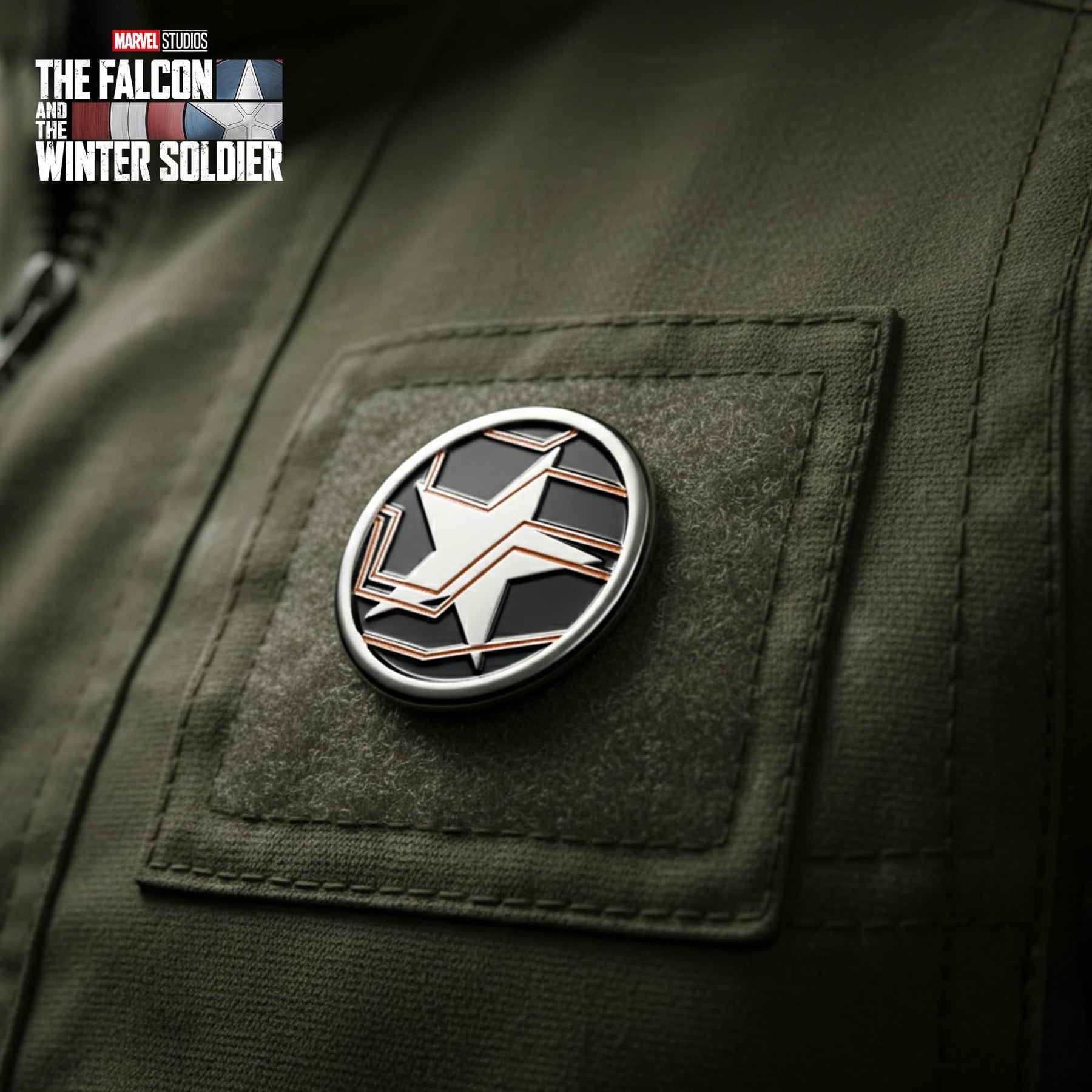 Marvel The Winter Soldier Symbol Enamel Collector Pin