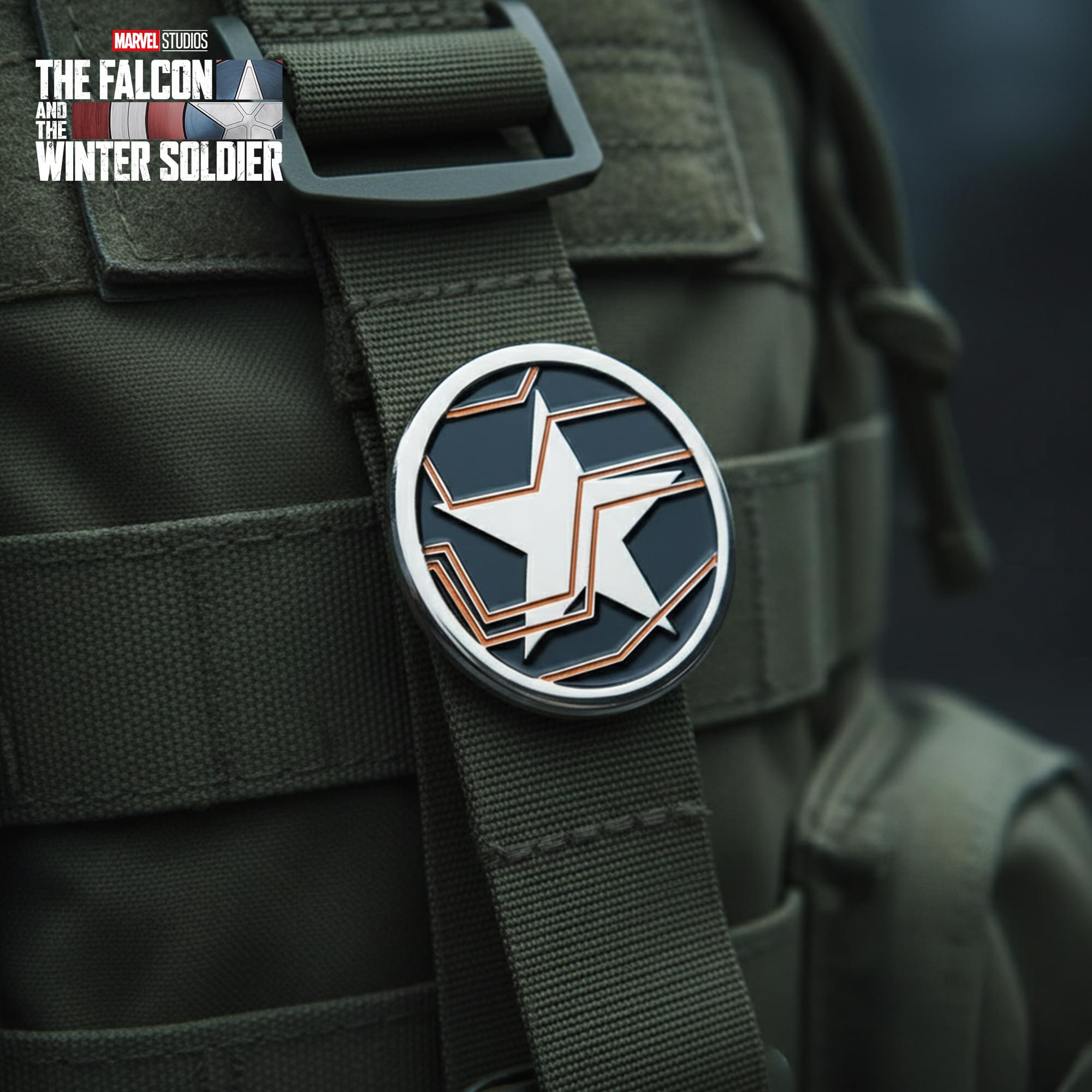 Marvel The Winter Soldier Symbol Enamel Collector Pin