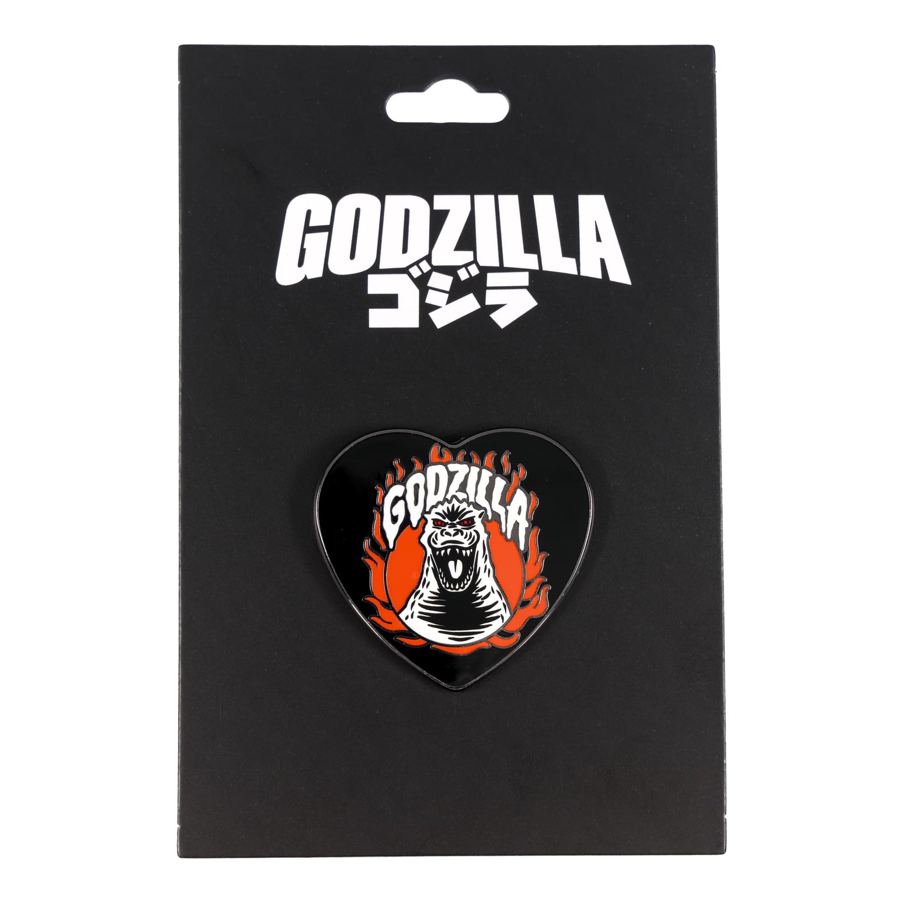 Godzilla Heart-Shaped Enamel Pin
