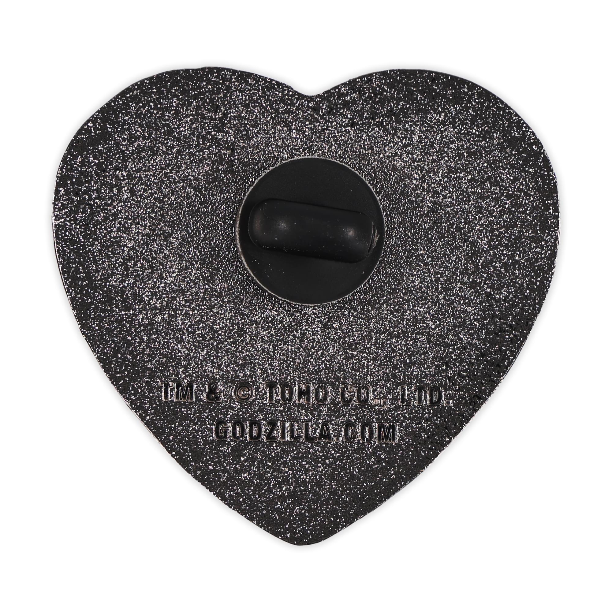 Godzilla Heart-Shaped Enamel Pin