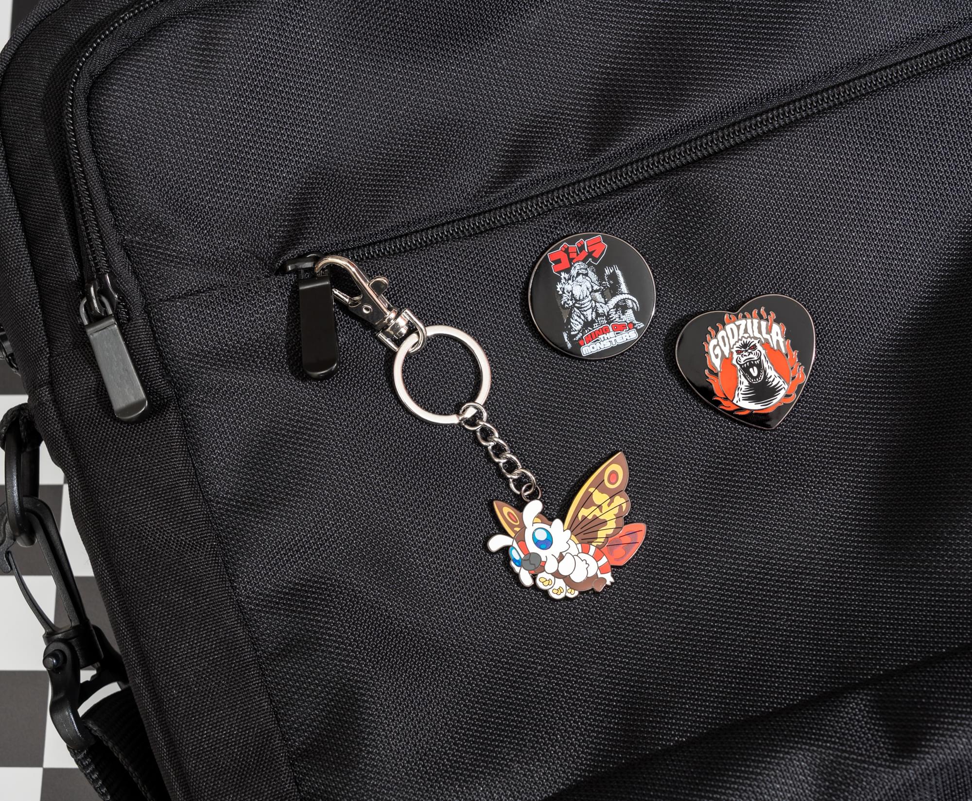 Godzilla Heart-Shaped Enamel Pin