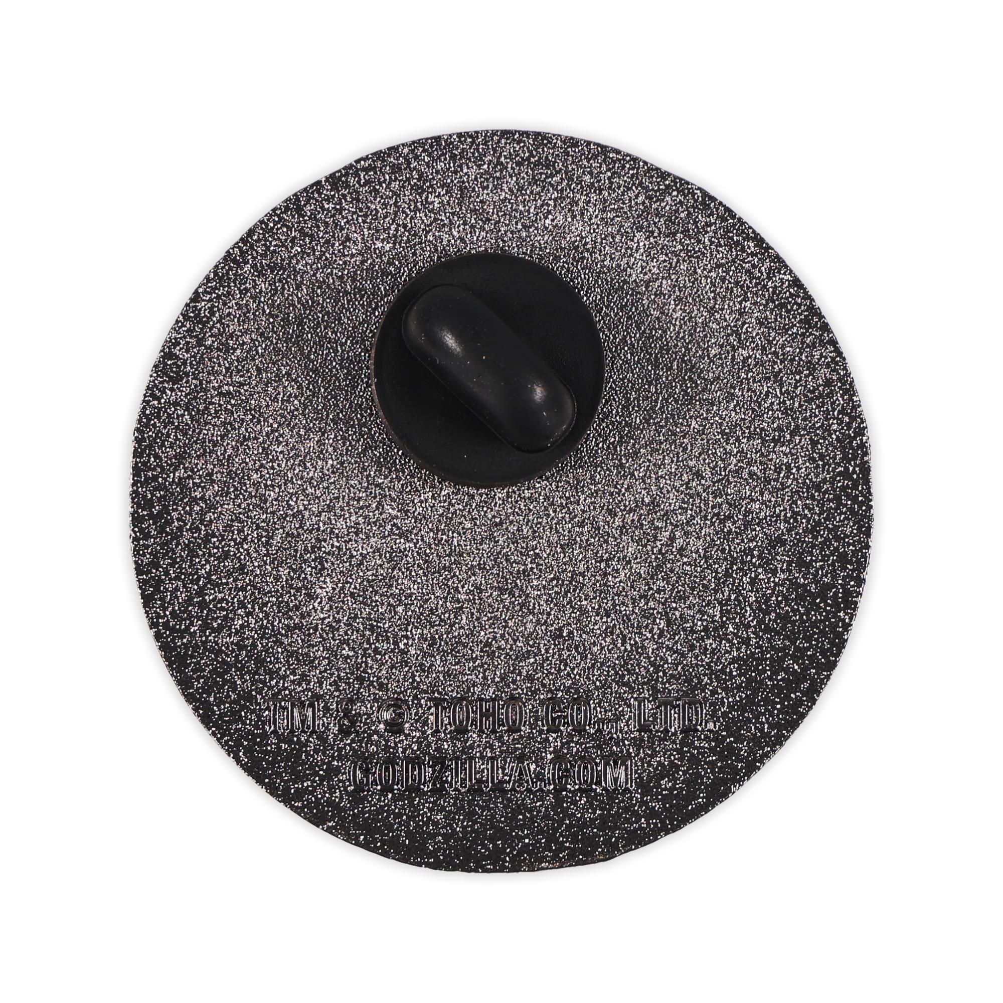 Godzilla "King Of The Monsters" Round Enamel Pin