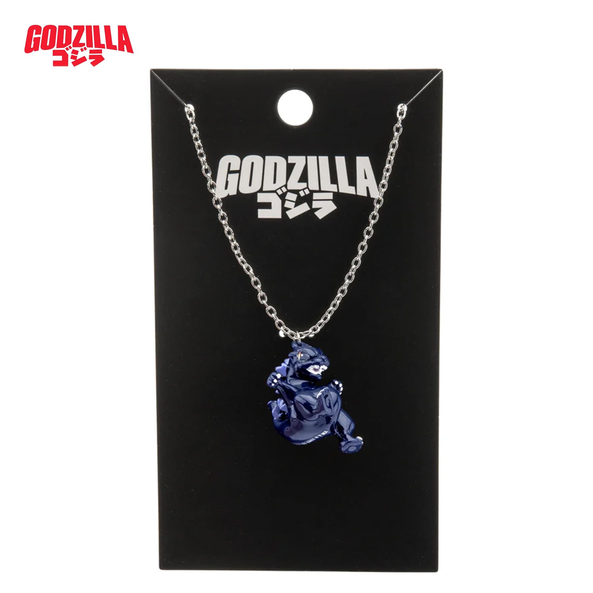Godzilla Chibi 3D Charm Necklace | I Inch