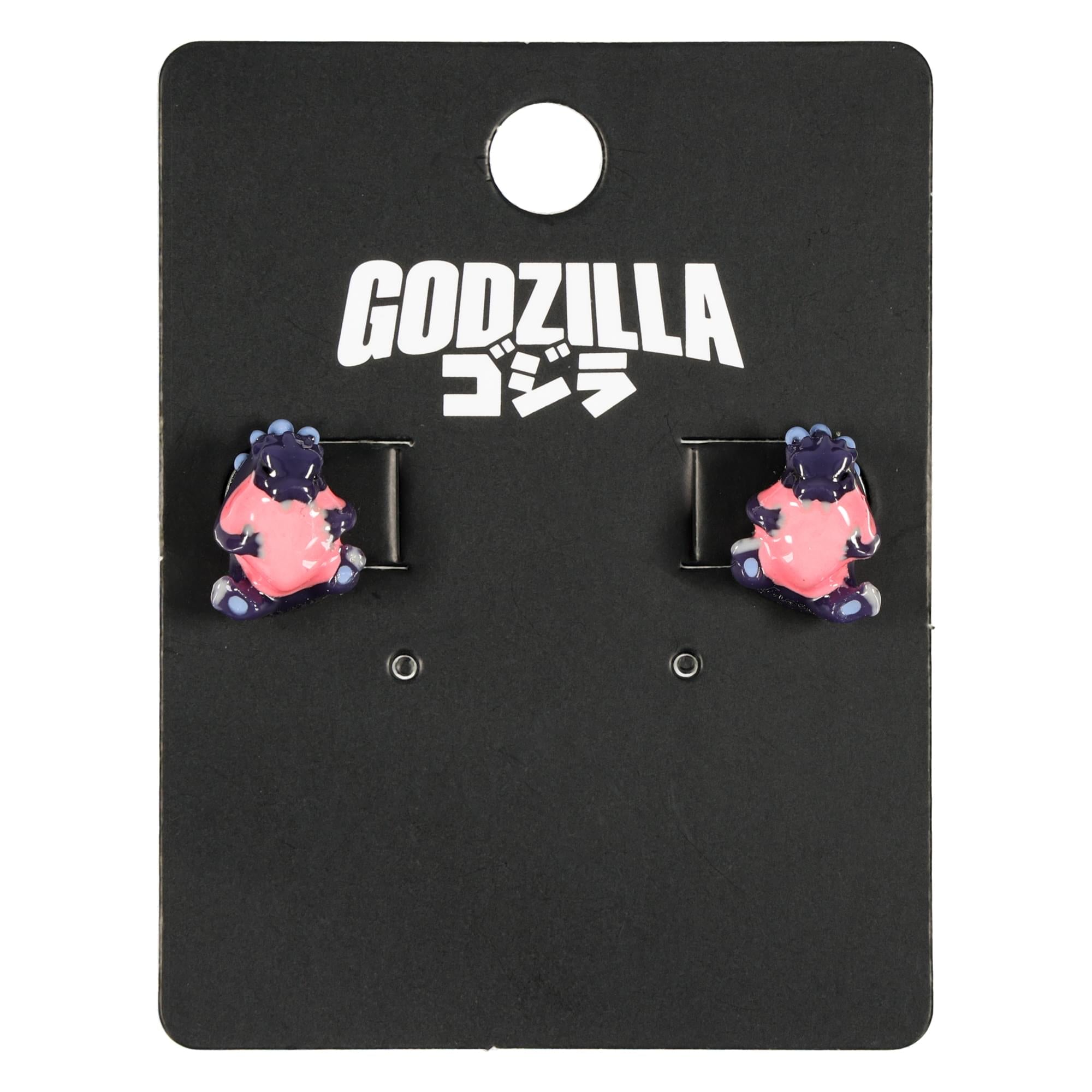 Godzilla Heart Stud Earrings