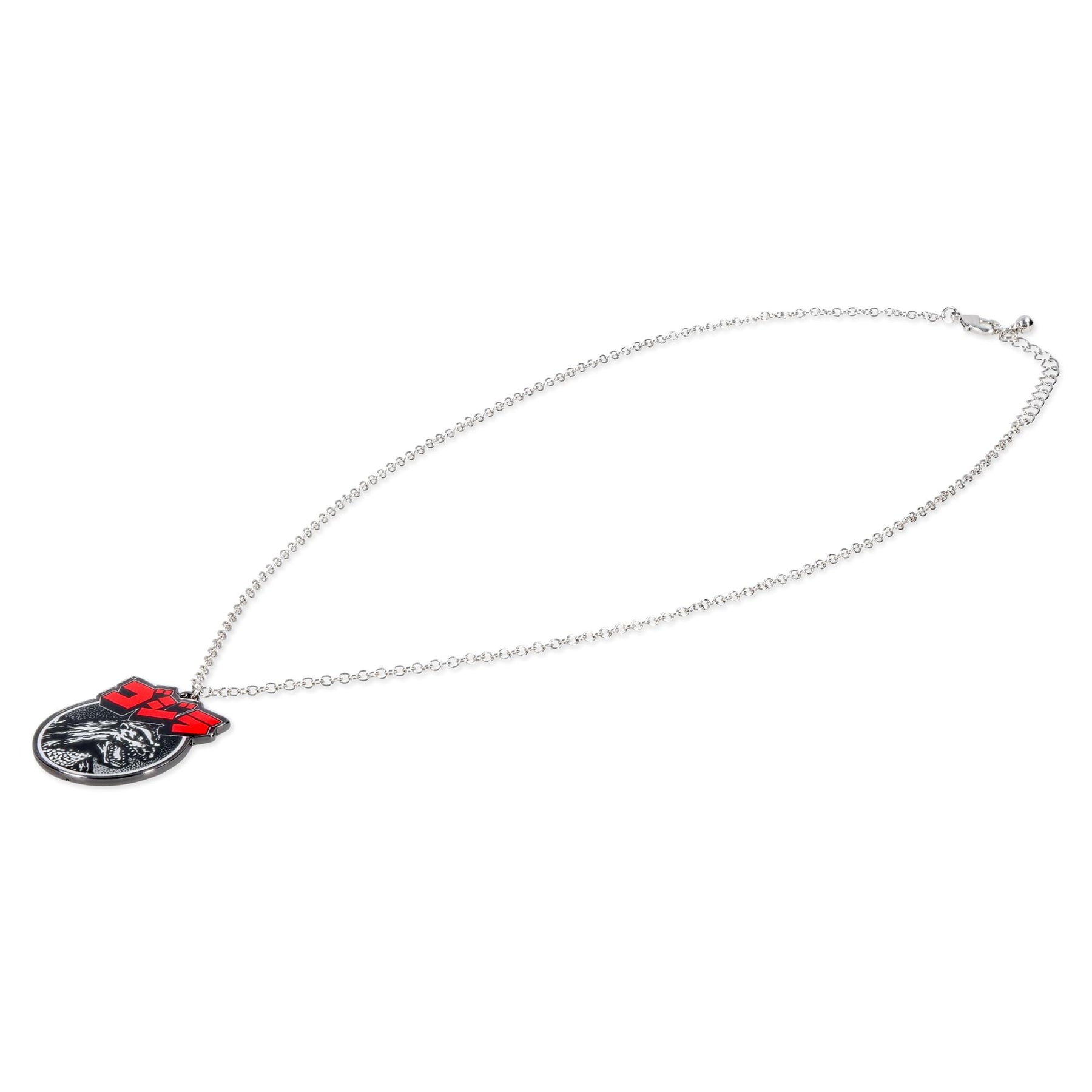 Godzilla Silver Pendant Necklace