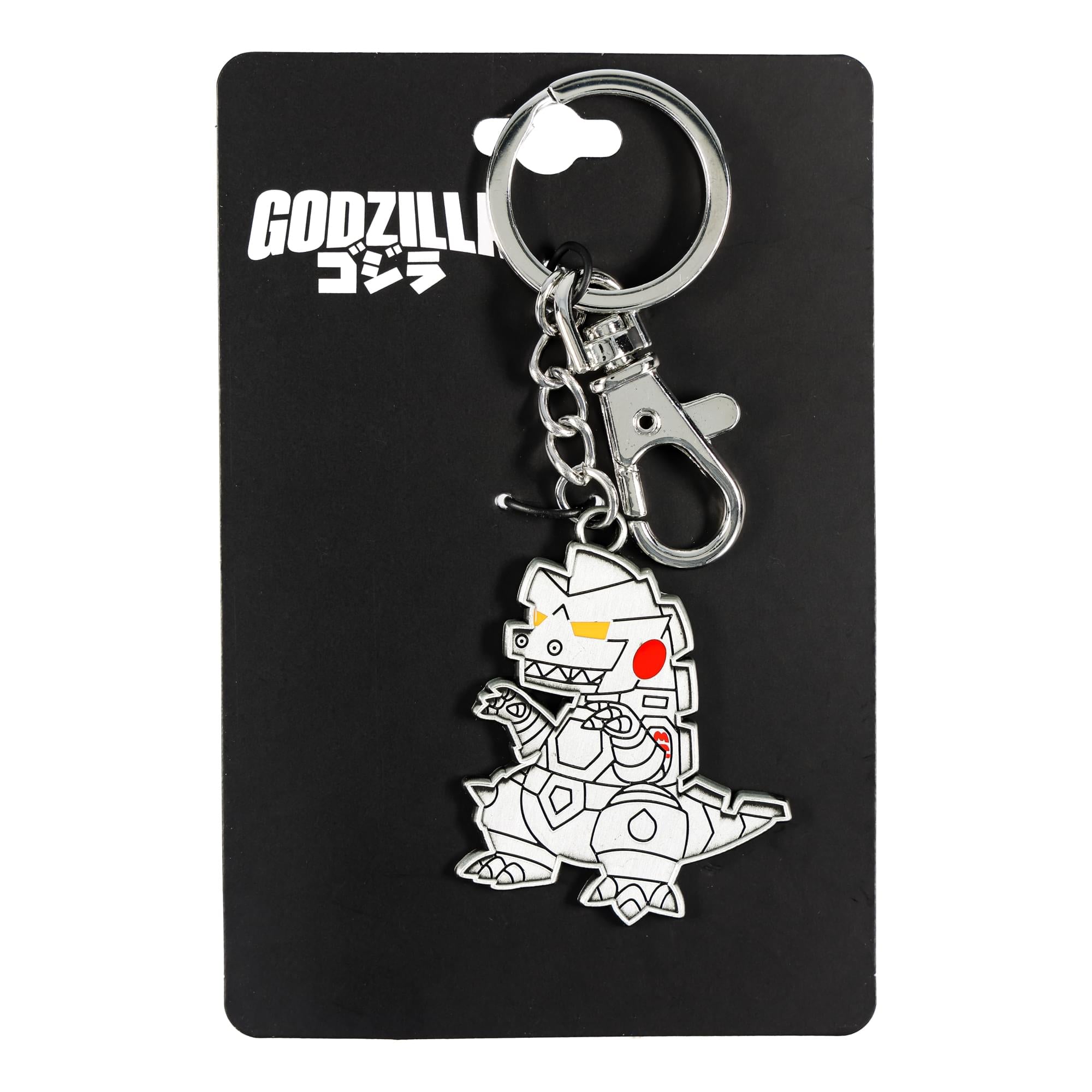 Godzilla Mechagodzilla Enamel Charm Keychain
