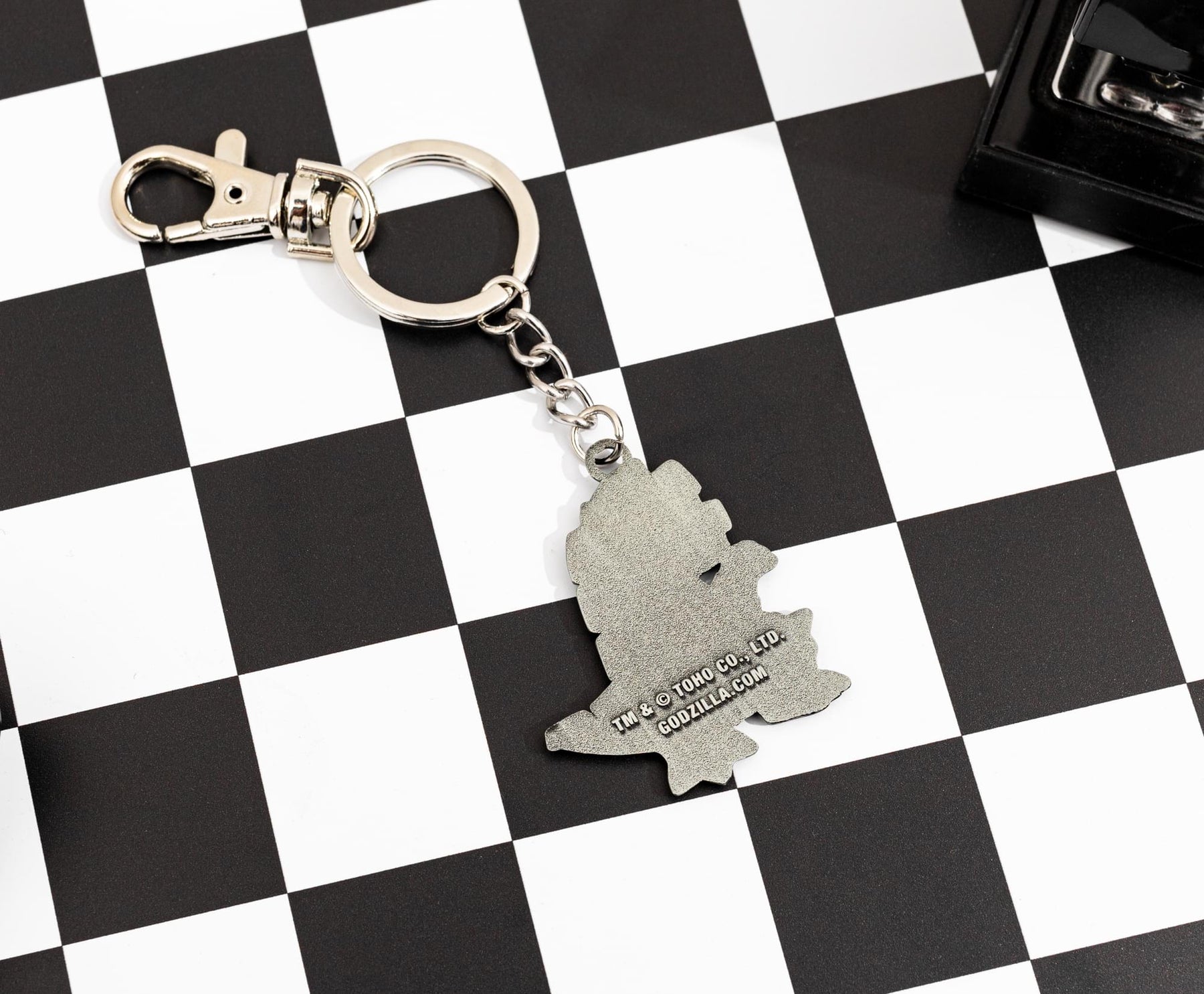 Godzilla Mechagodzilla Enamel Charm Keychain