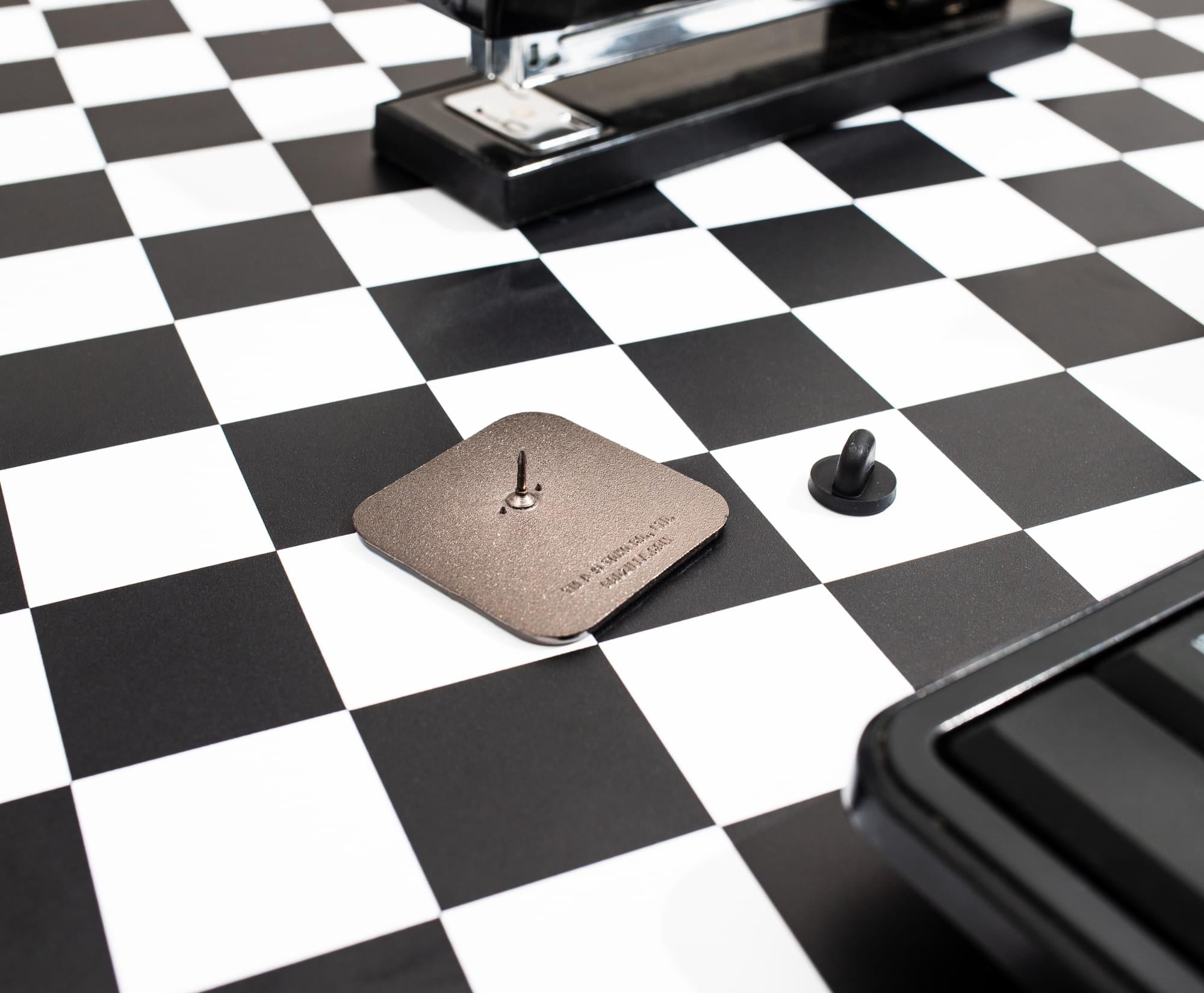 Godzilla, Mothra, and Rodan Chibi Square Enamel Pin