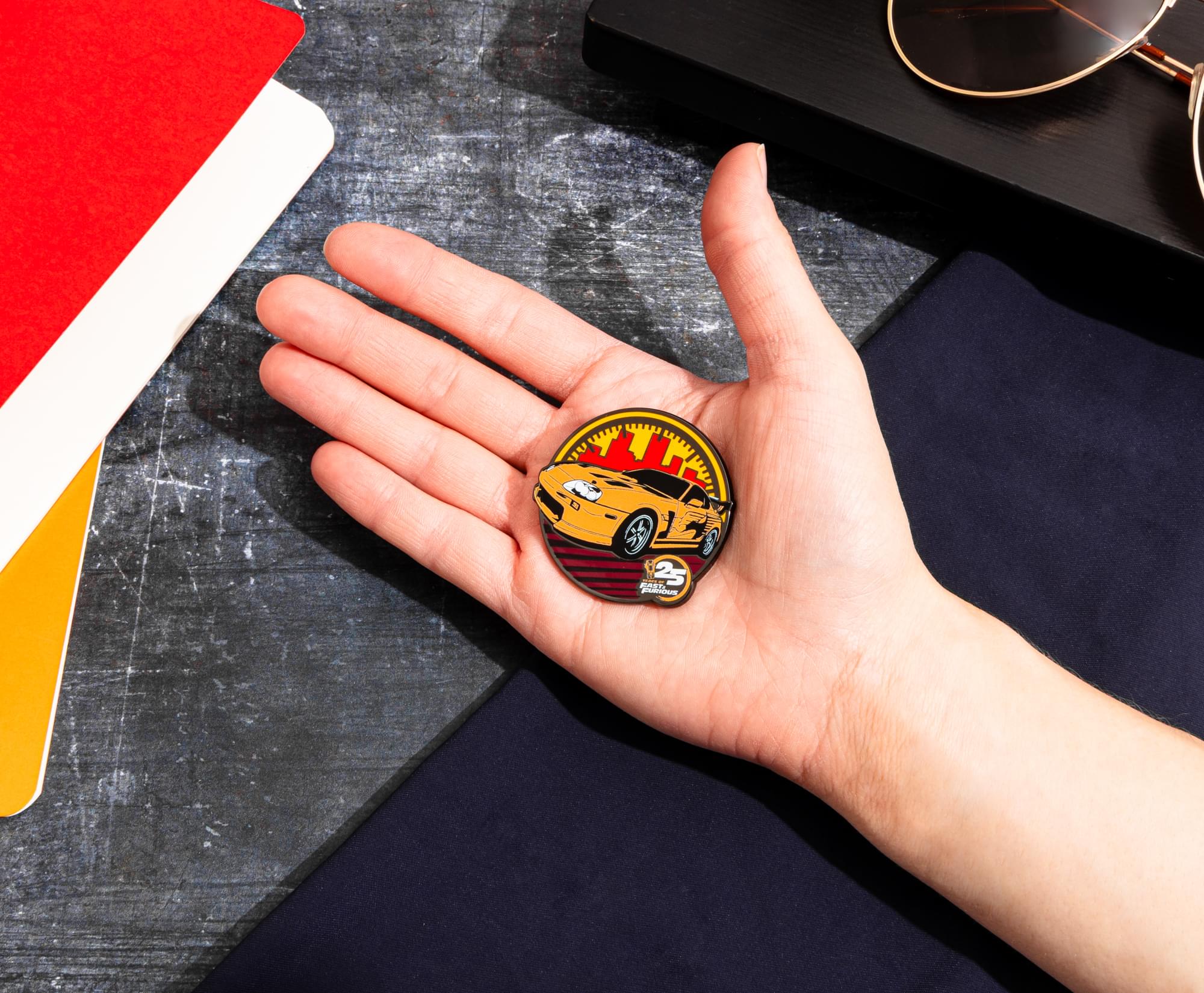 Fast & Furious 25th Anniversary Enamel Pin