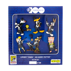 Warner Bros. 100 Looney Tunes x Harry Potter 6-Pin Set | SDCC 2023 Exclusive