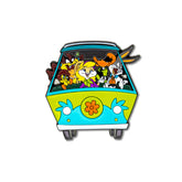 Warner Bros. 100 Looney Tunes x Mystery Machine Enamel Pin | SDCC 2023 Exclusive