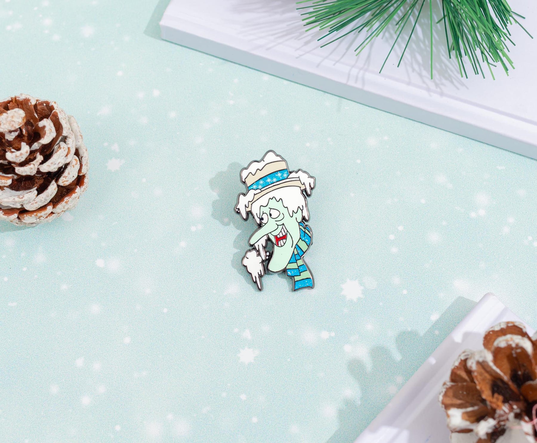 The Year Without A Santa Claus Heat Miser and Snow Miser Enamel Pins | Set Of 2