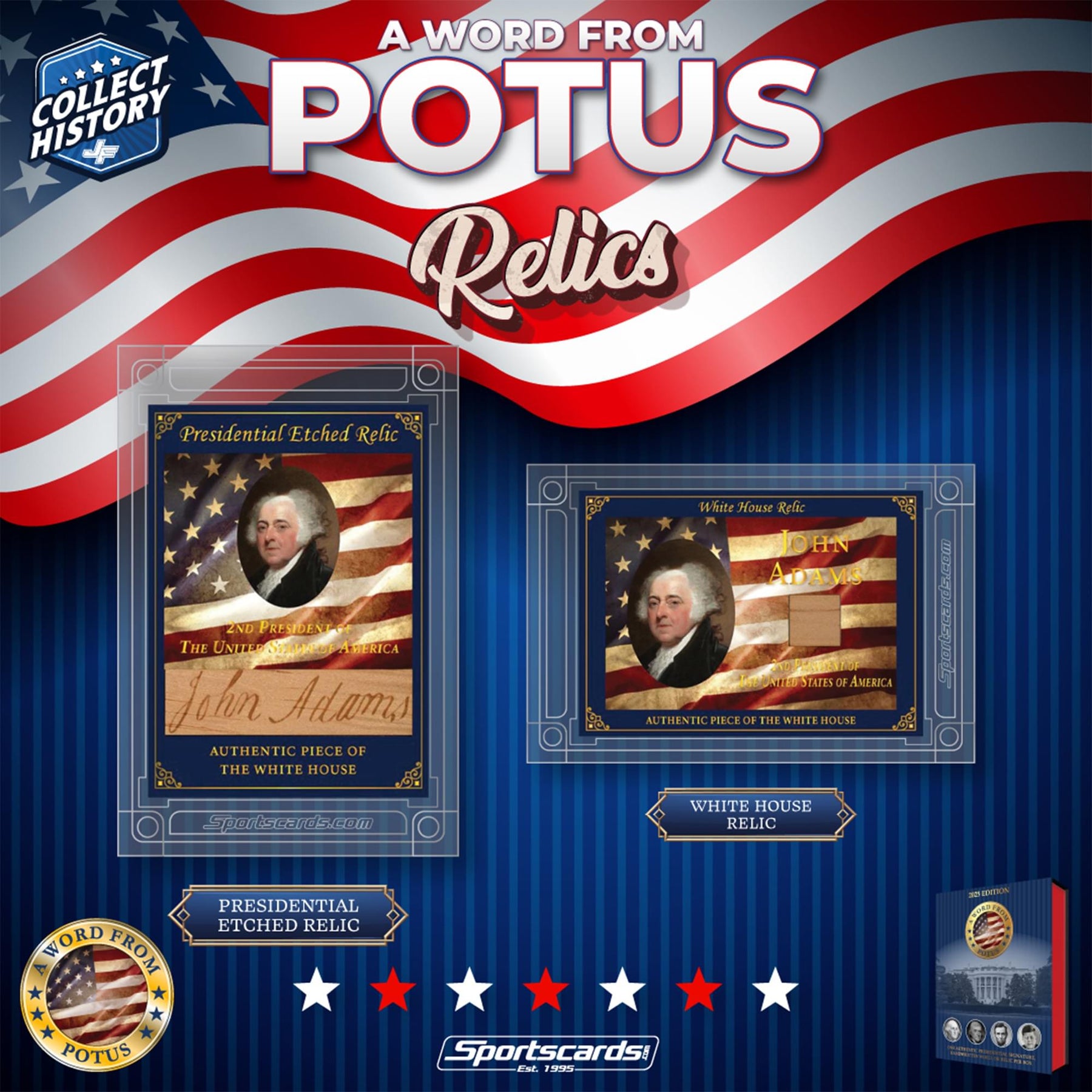 A Word From POTUS Trading Card Sealed Box