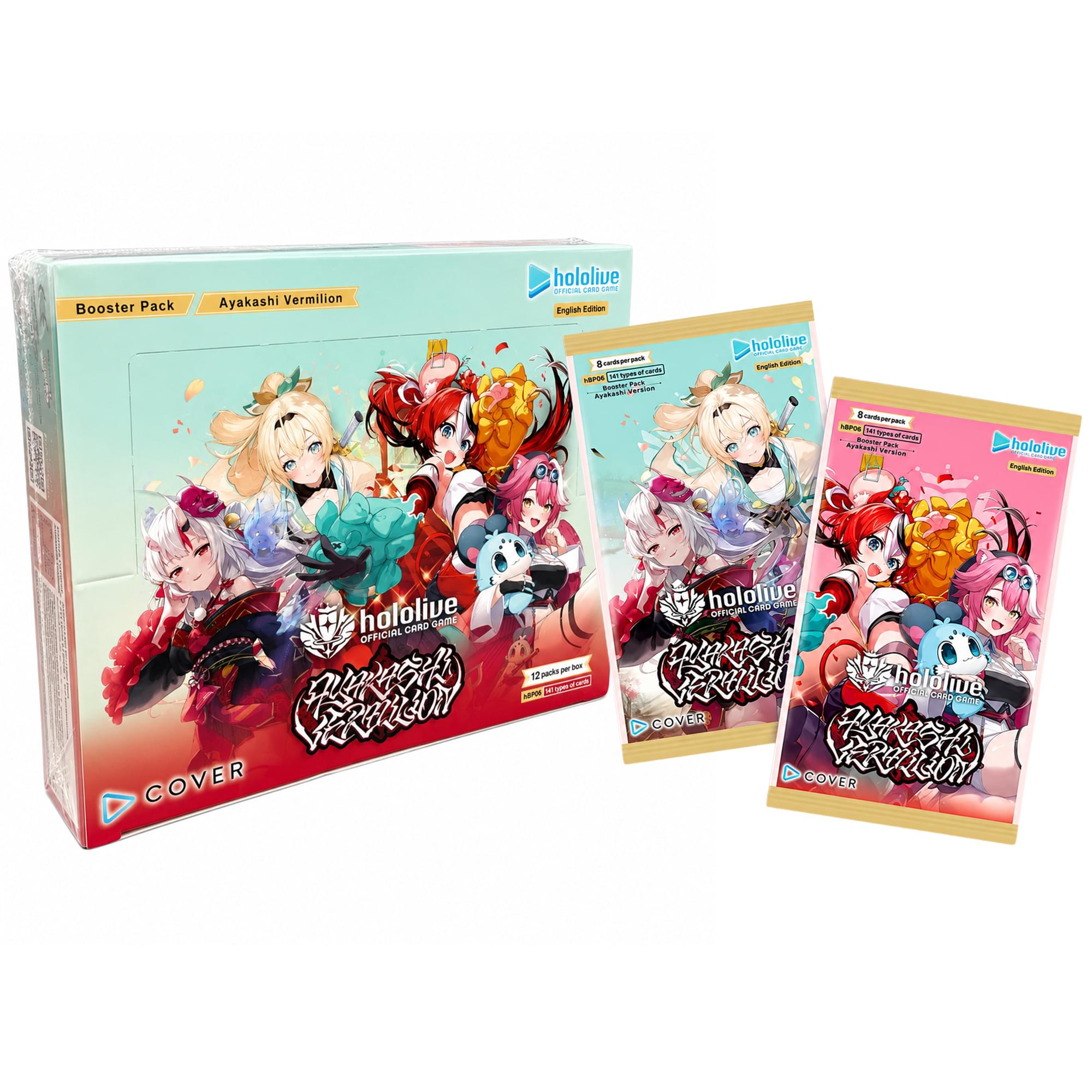 Hololive Series 6: Ayakashi Vermilion Booster Box | 12 Packs