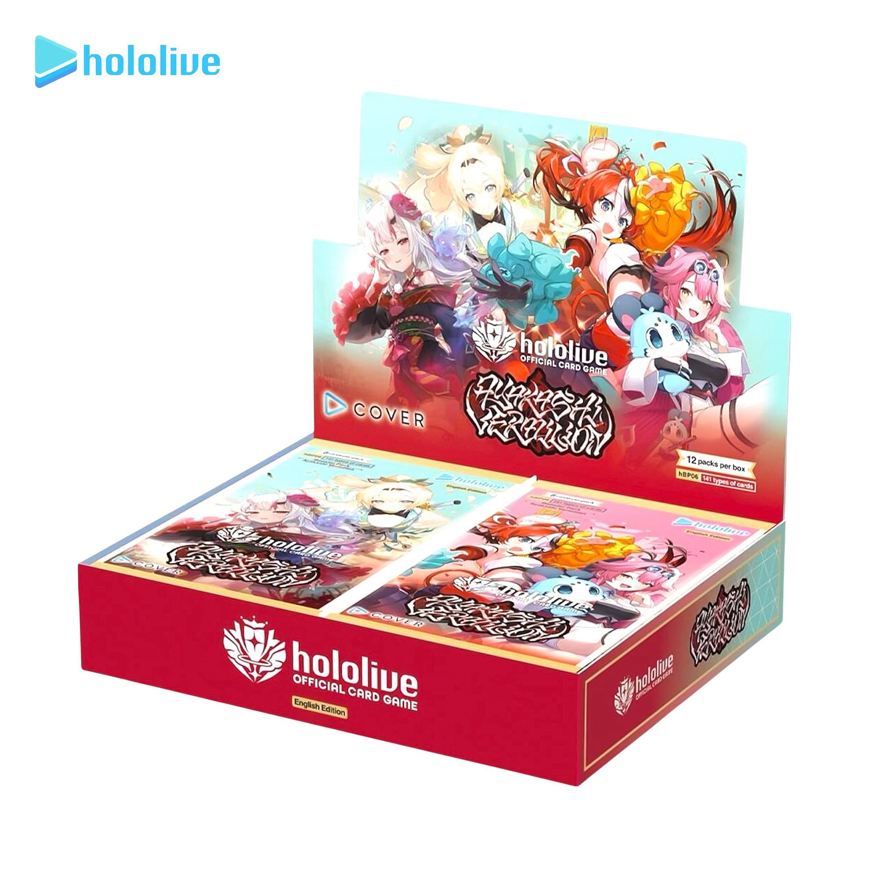 Hololive Series 6: Ayakashi Vermilion Booster Box | 12 Packs