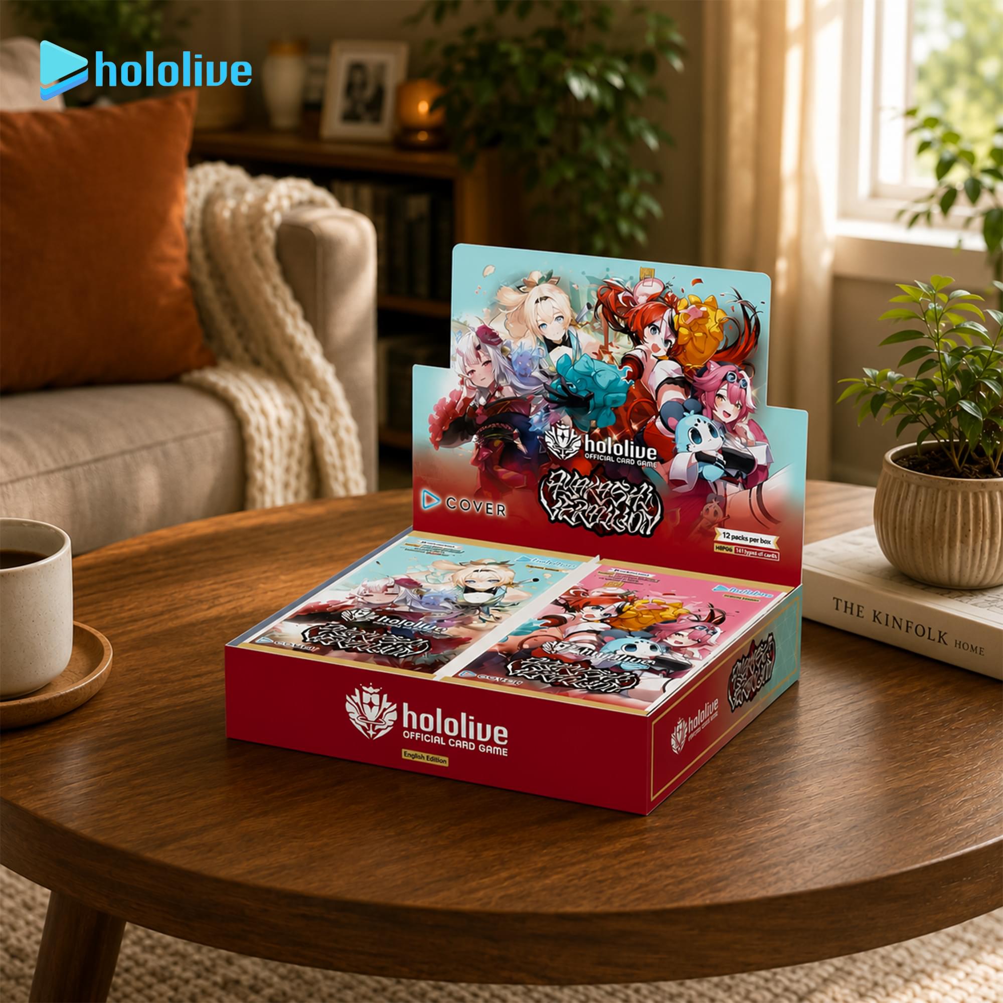 Hololive Series 6: Ayakashi Vermilion Booster Box | 12 Packs
