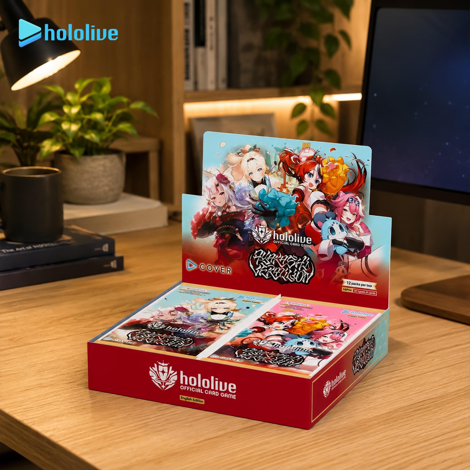 Hololive Series 6: Ayakashi Vermilion Booster Box | 12 Packs