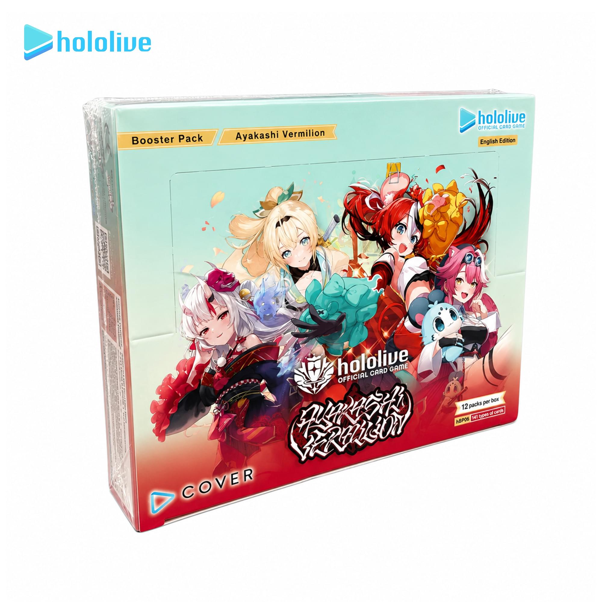 Hololive Series 6: Ayakashi Vermilion Booster Box | 12 Packs