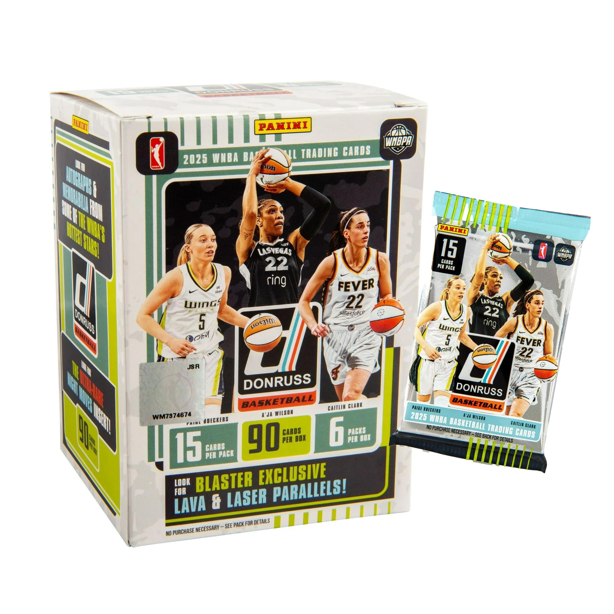 WNBA Panini Donruss 2025 Basketball Blaster Box | 6 Packs
