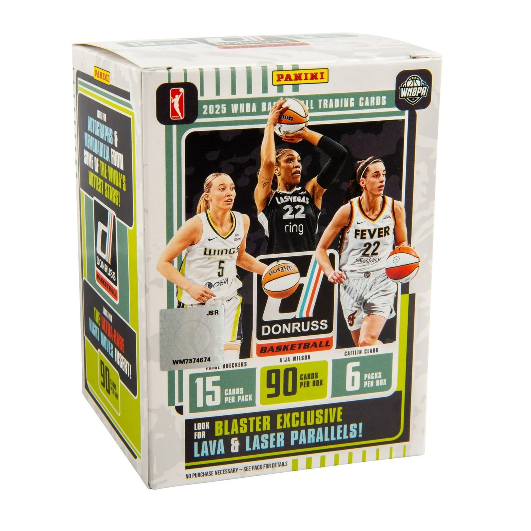 WNBA Panini Donruss 2025 Basketball Blaster Box | 6 Packs