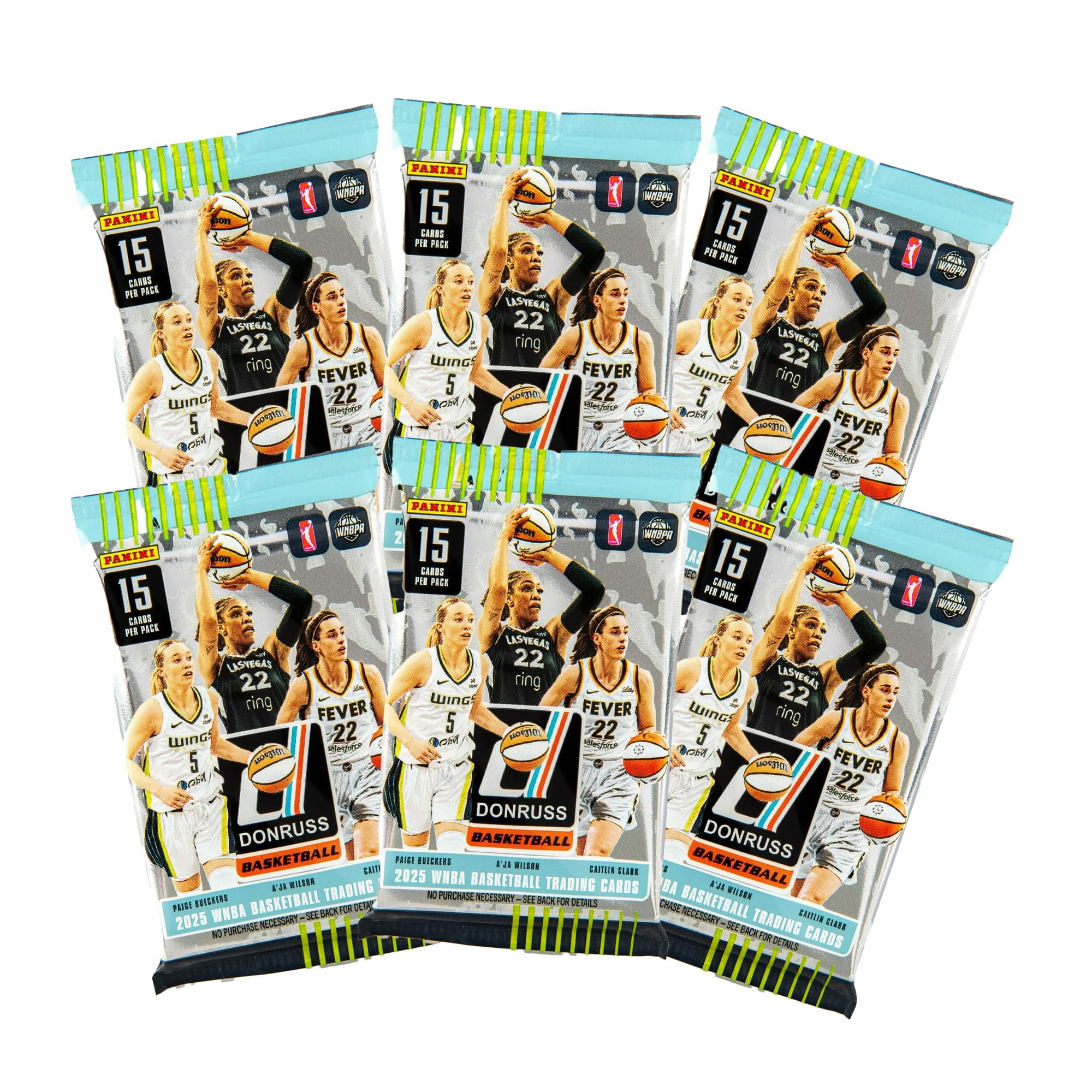 WNBA Panini Donruss 2025 Basketball Blaster Box | 6 Packs
