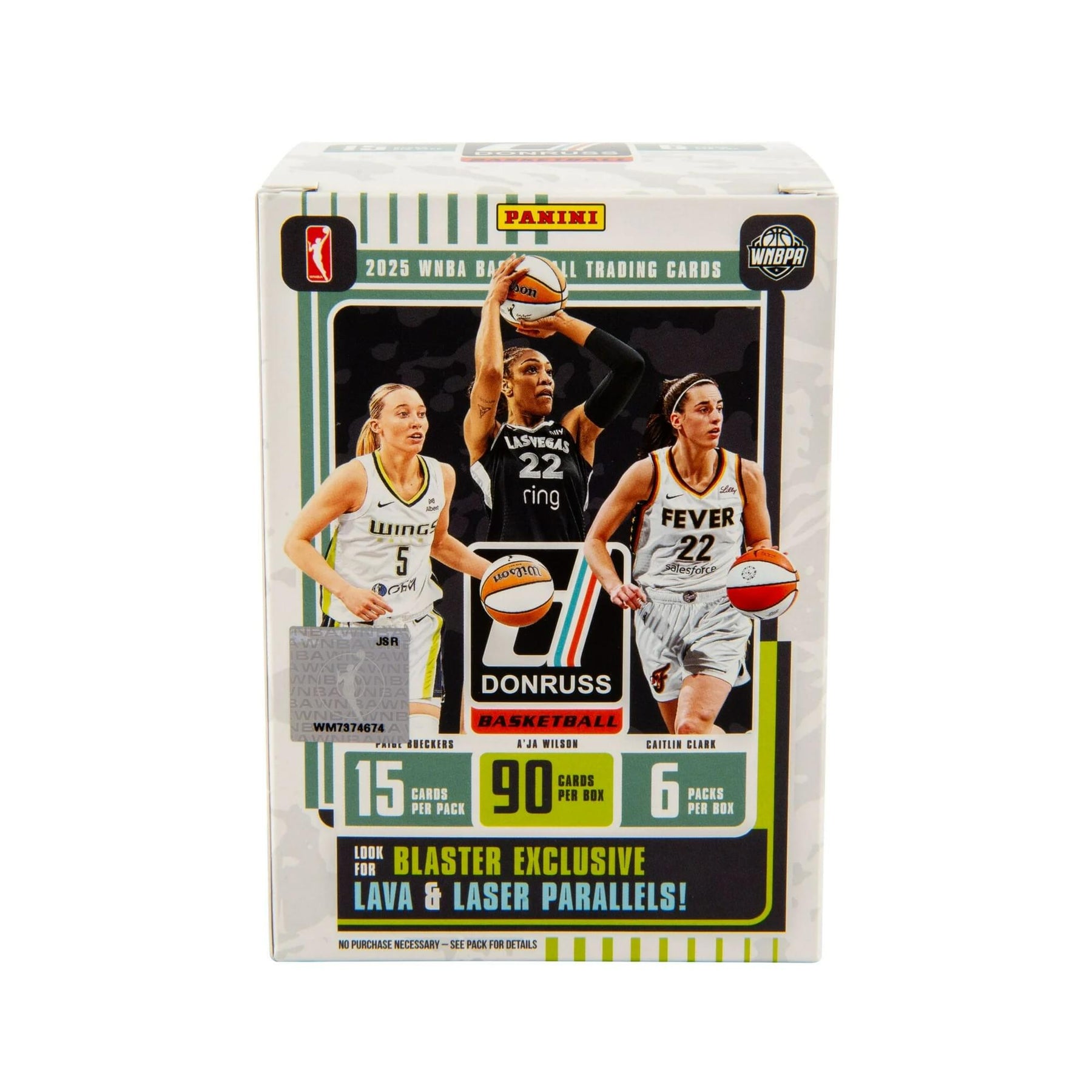 WNBA Panini Donruss 2025 Basketball Blaster Box | 6 Packs