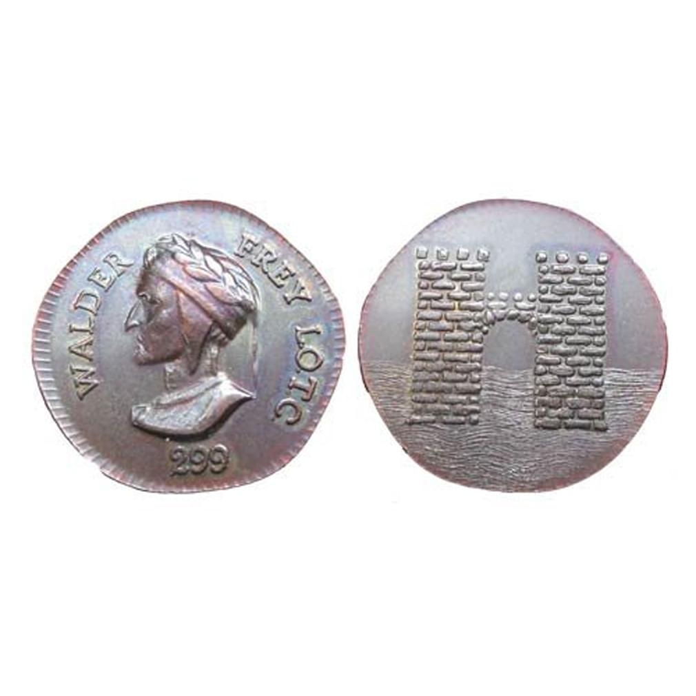 Game of Thrones Coin Replica: Walder Frey Copper Penny
