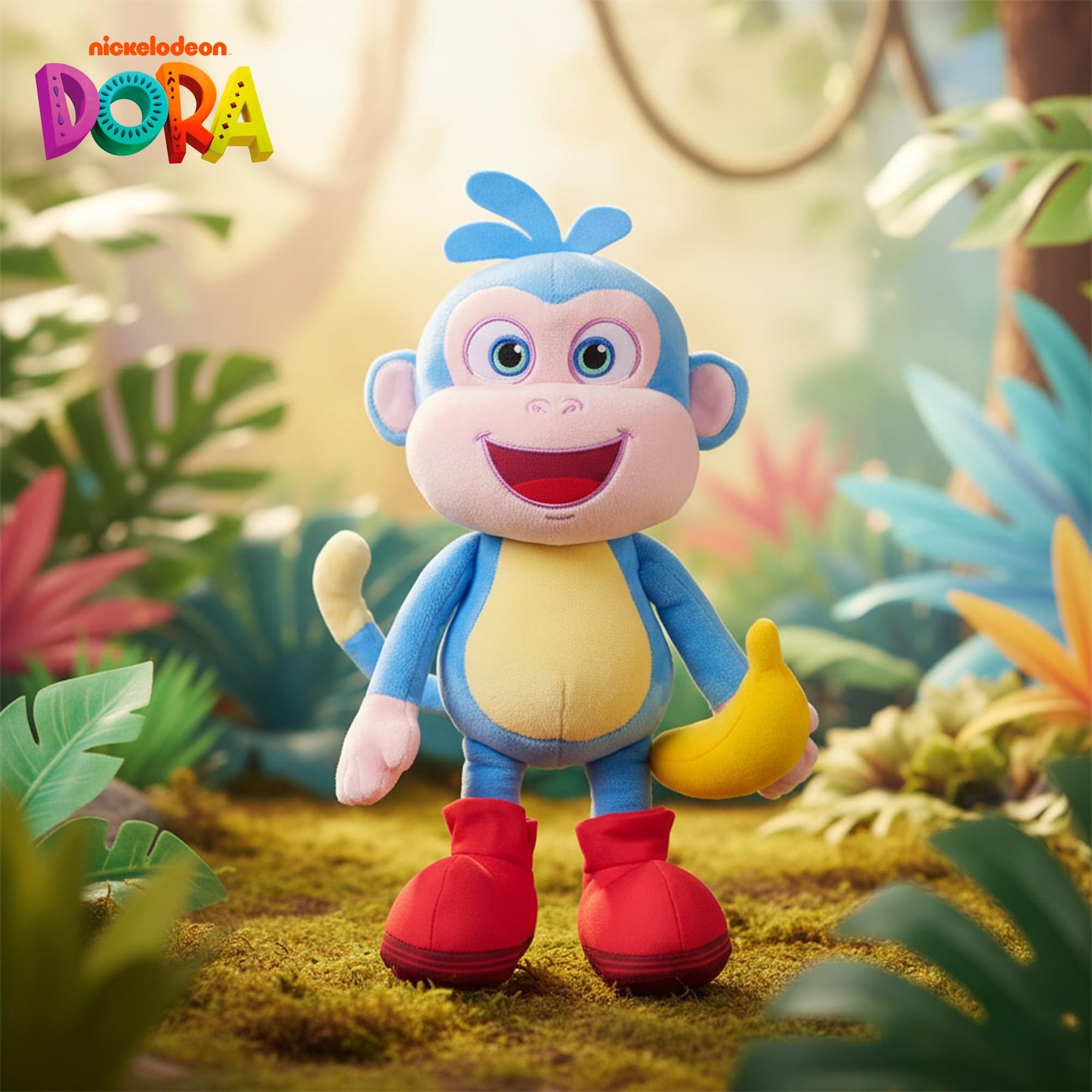 Nickelodeon Dora Bananas For Boots Interactive Plush Toy