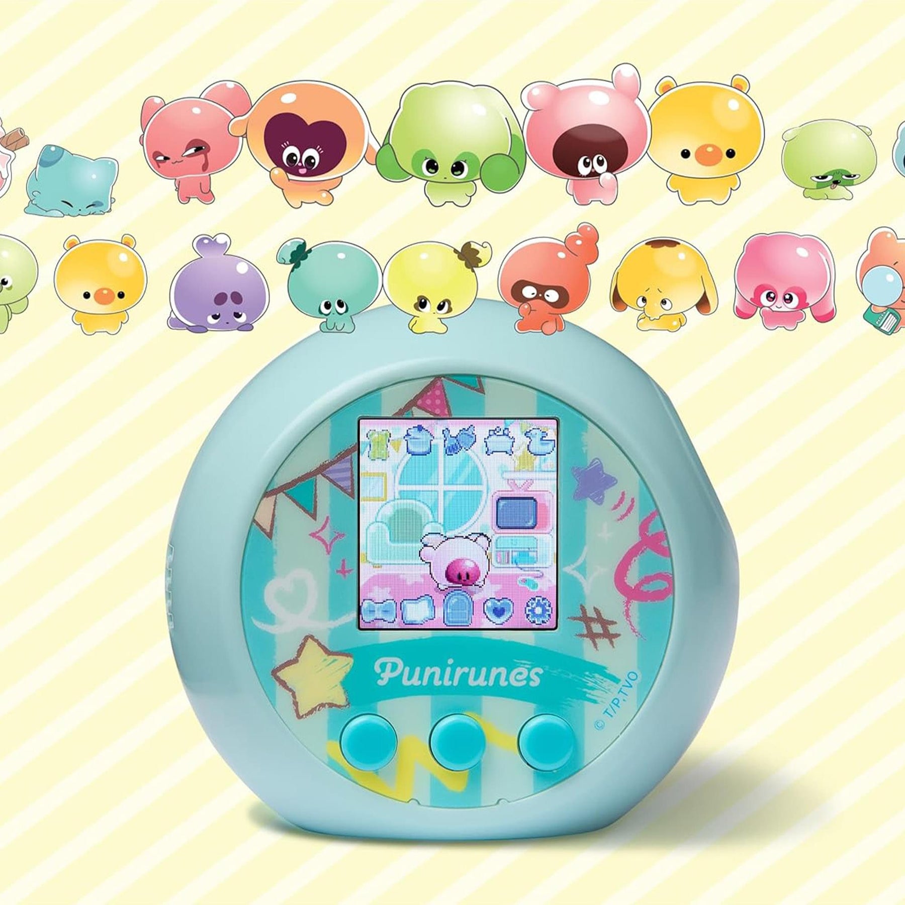Punirunes Interactive And Squishy Digital Pet