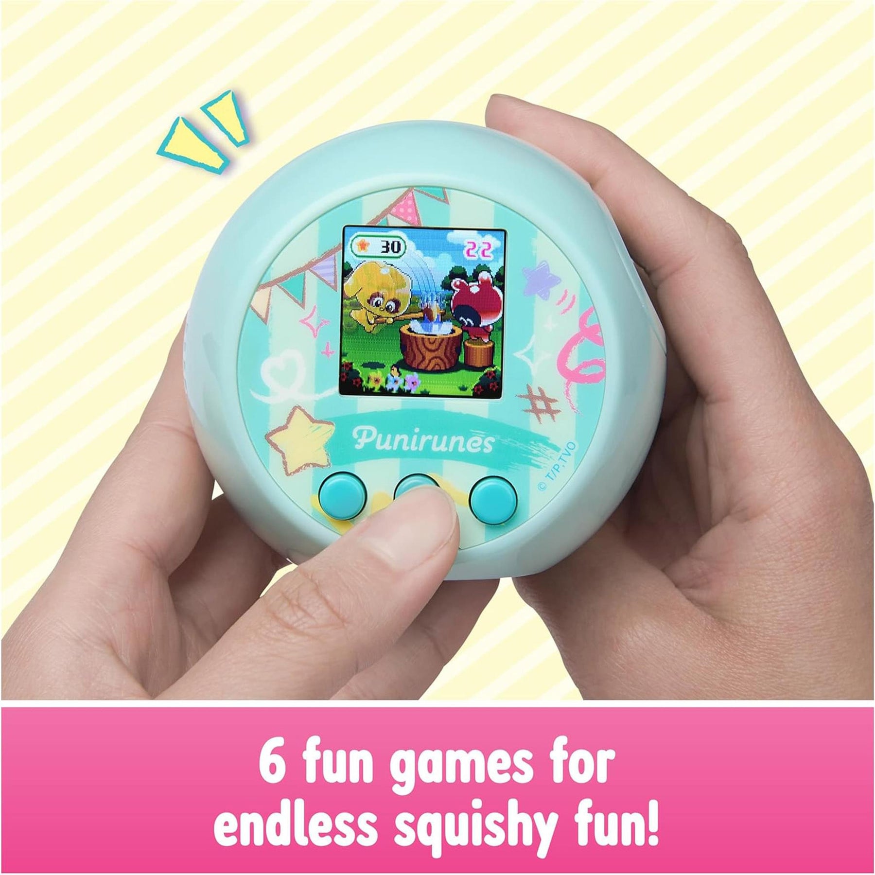 Punirunes Interactive And Squishy Digital Pet