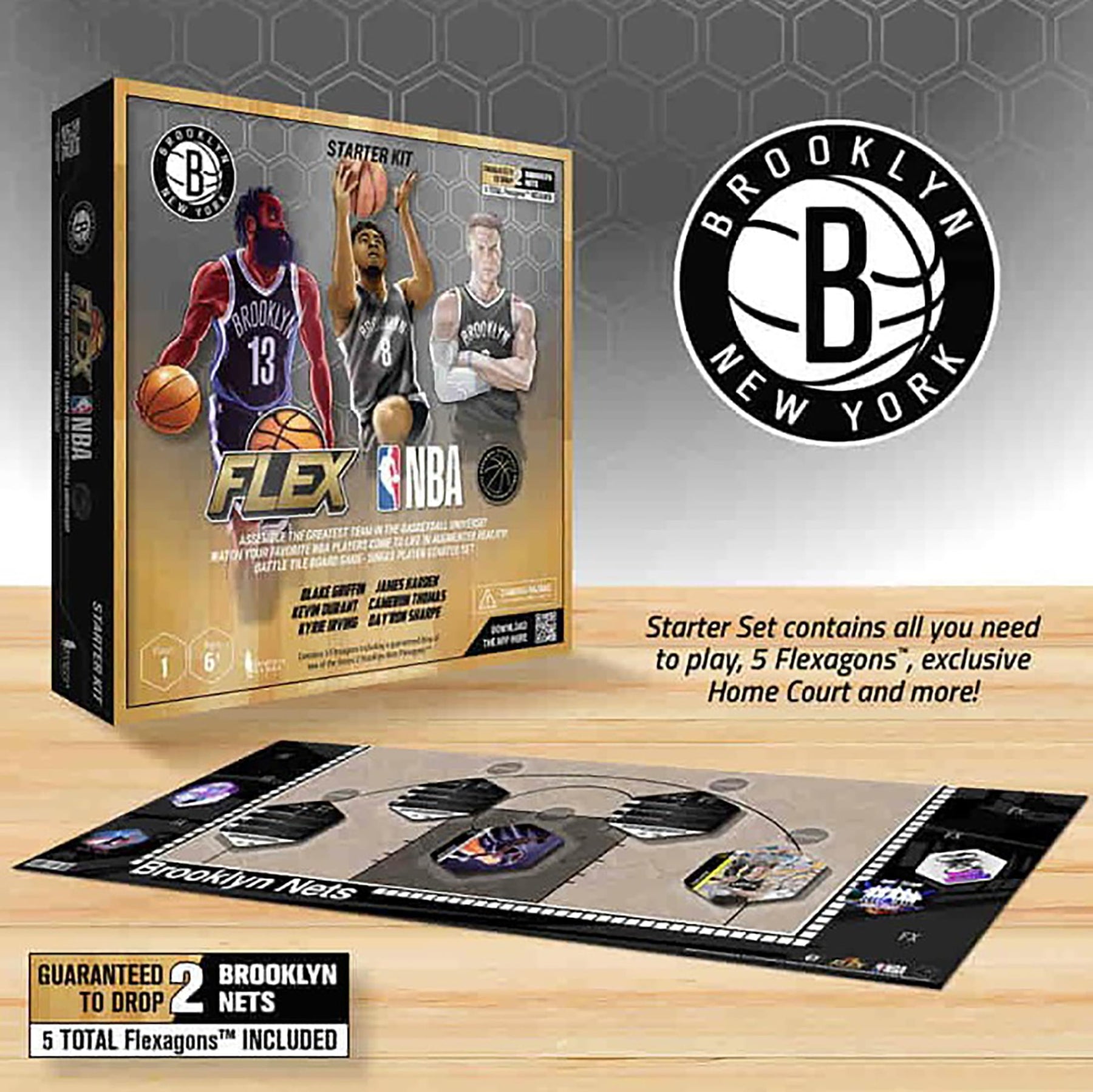 NBA FLEX Series 2 Brooklyn Nets 1 Player Starter Set