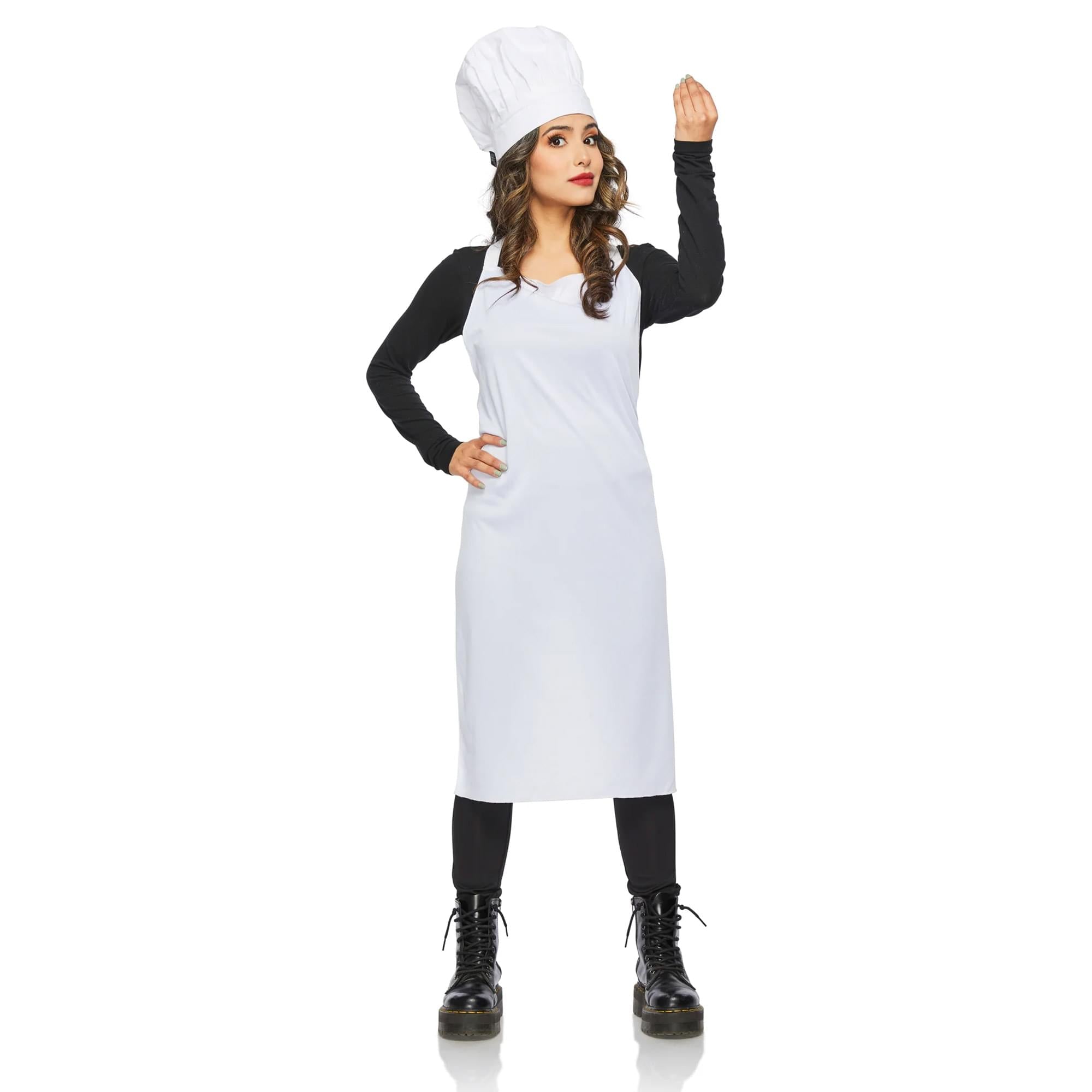 Chef Hat & Apron Adult Costume Kit