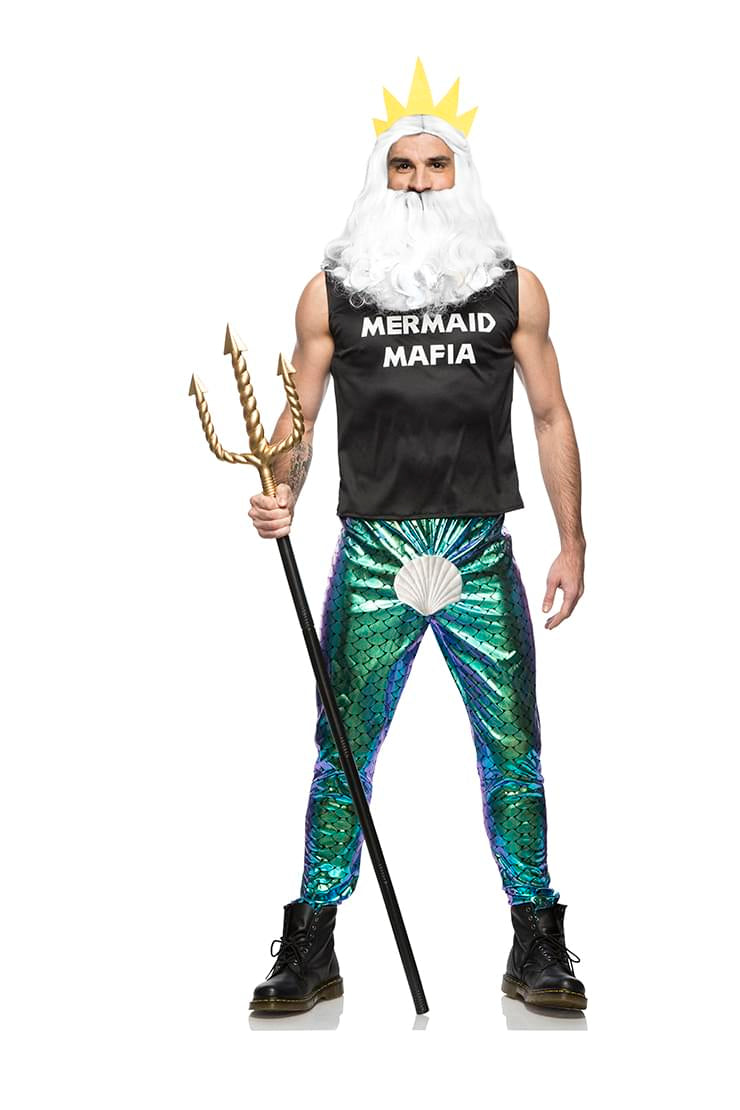 Mermaid Mafia Men's Costume