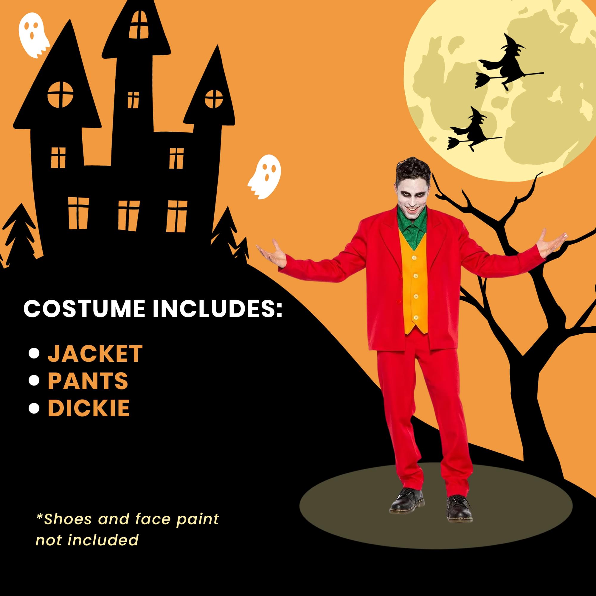 Villain Leisure Suit Adult Costume