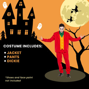 Villain Leisure Suit Adult Costume
